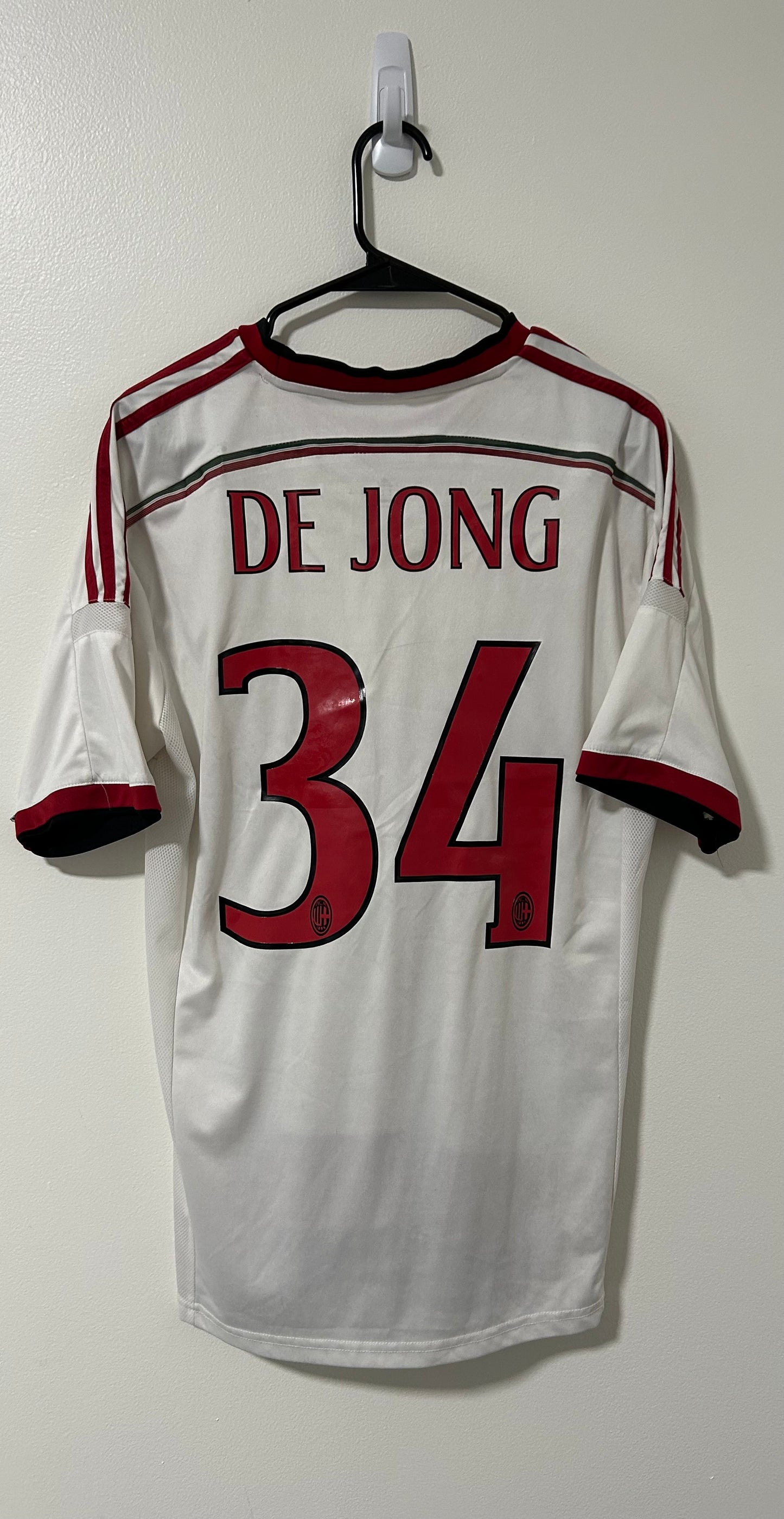 AC Milan Away 2014/15 De Jong #34