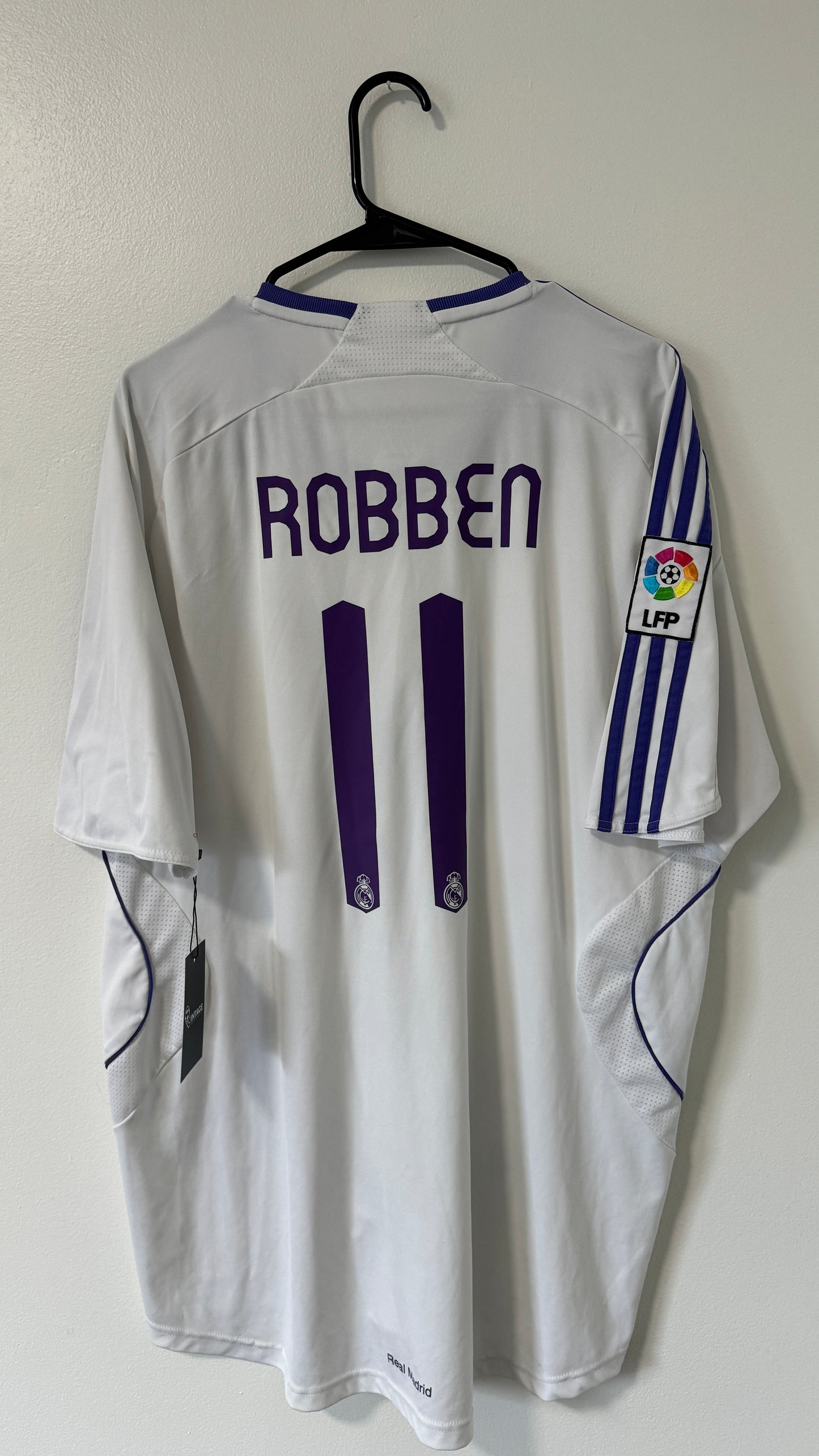 Real Madrid Home 2007/08 Robben #11