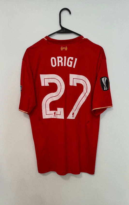 Liverpool Home 2015/16 Origi #27