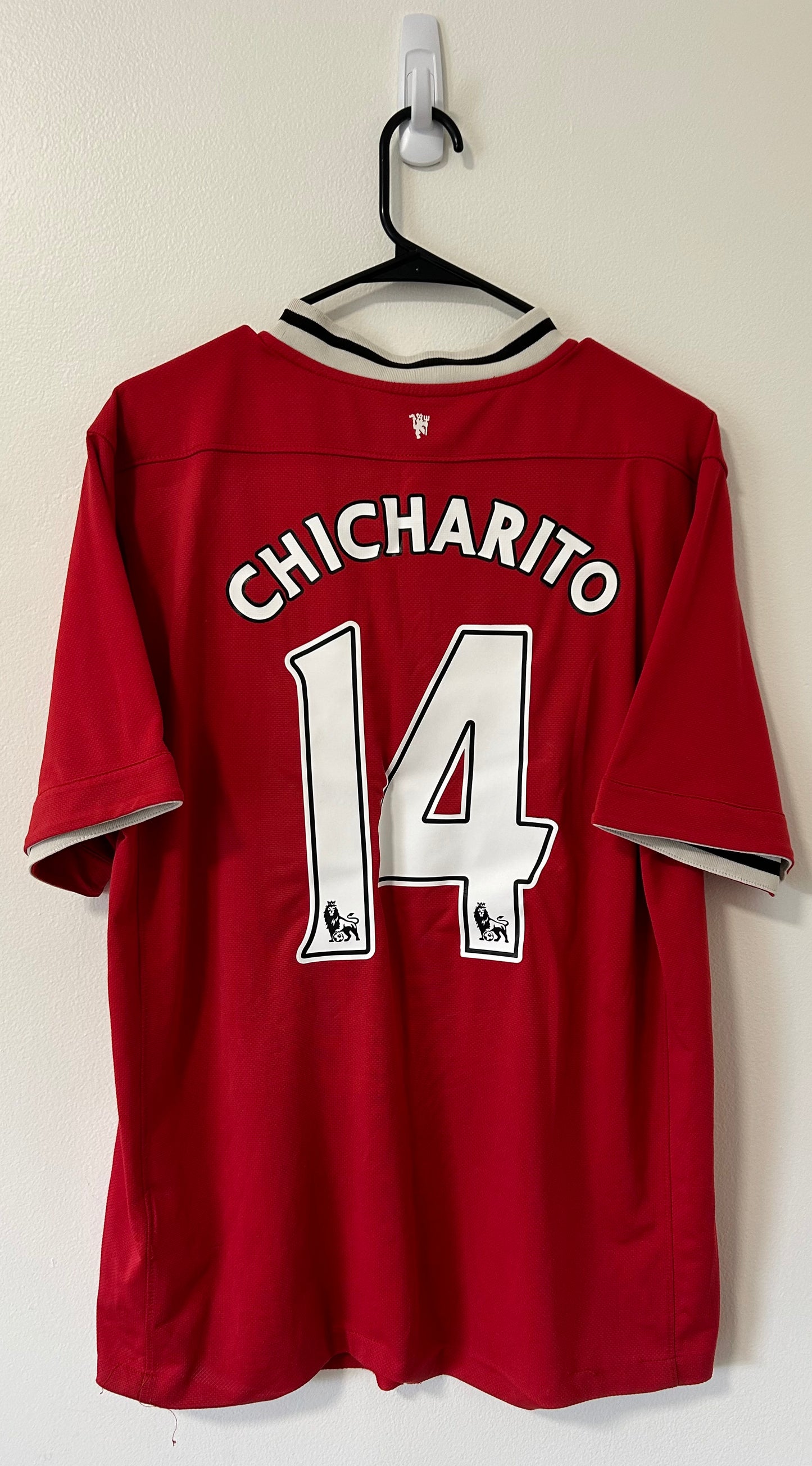 Manchester United Home 2011/12 Chicharito Hernández #14