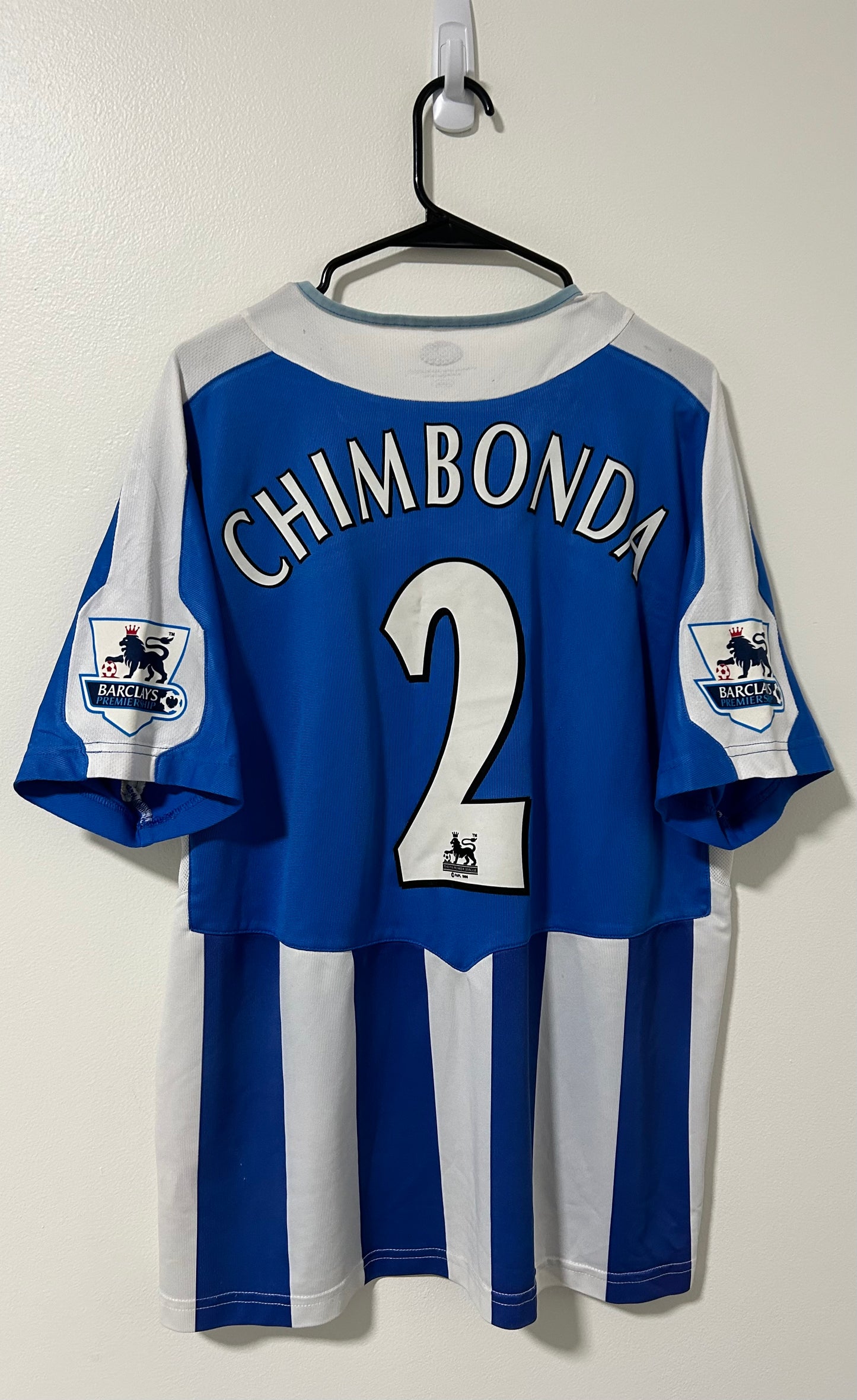 Wigan Athletic FC Home 2005/06 Chimbonda #2