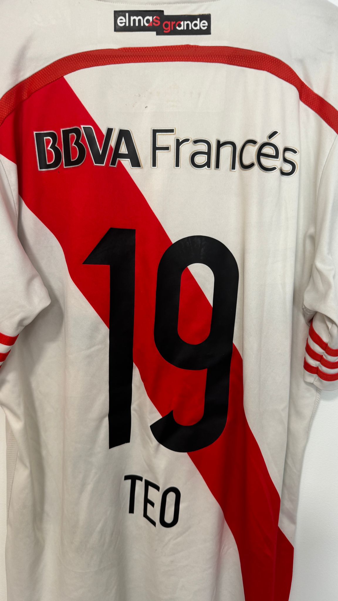 River Plate Home 2014/15 Teo Gutiérrez #29