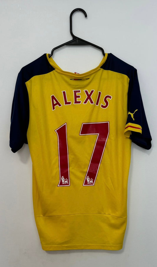 Arsenal Away 2015/16 Alexis Sánchez #17