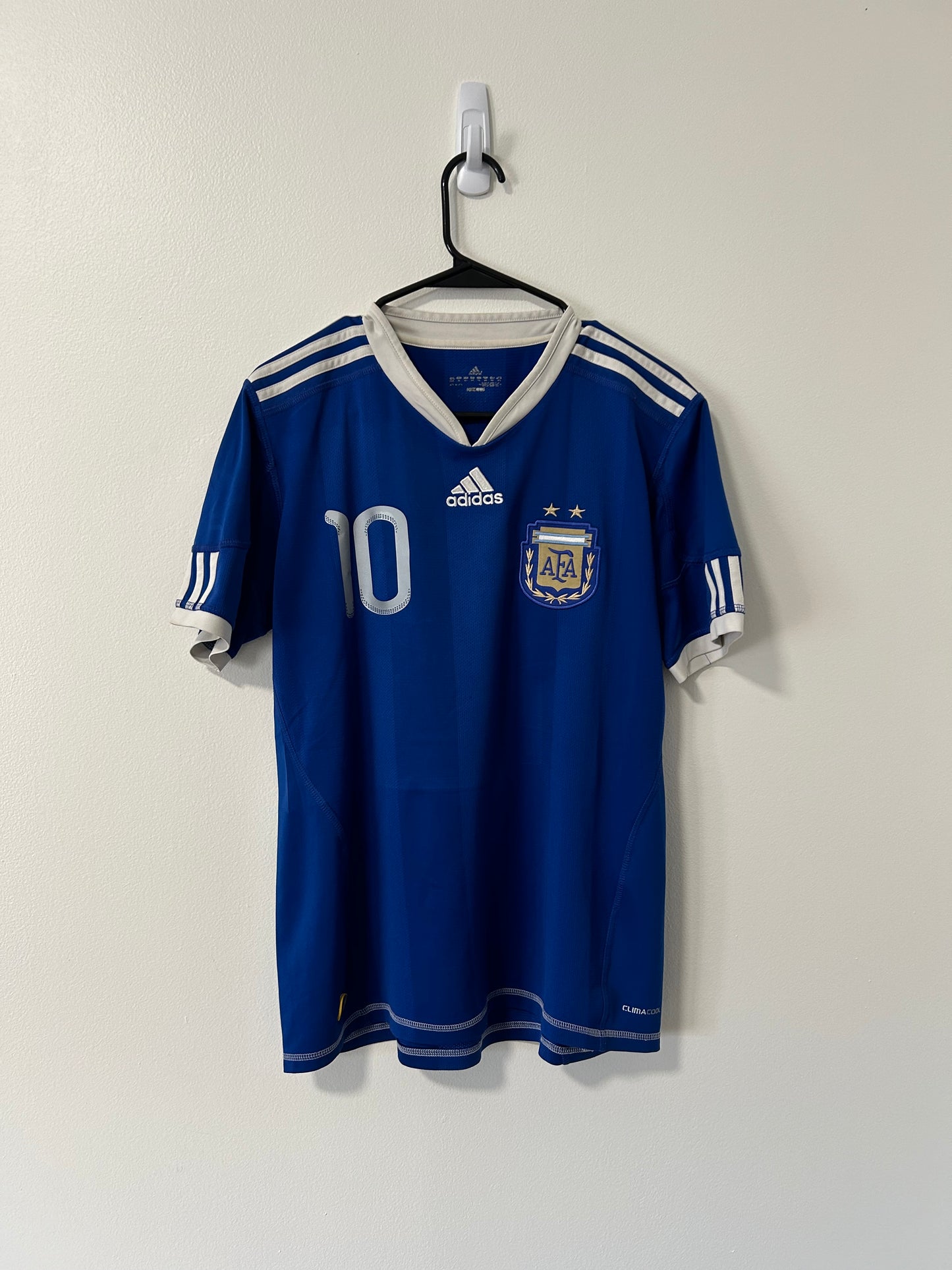 Argentina Away FIFA World Cup South Africa 2010 Messi #10