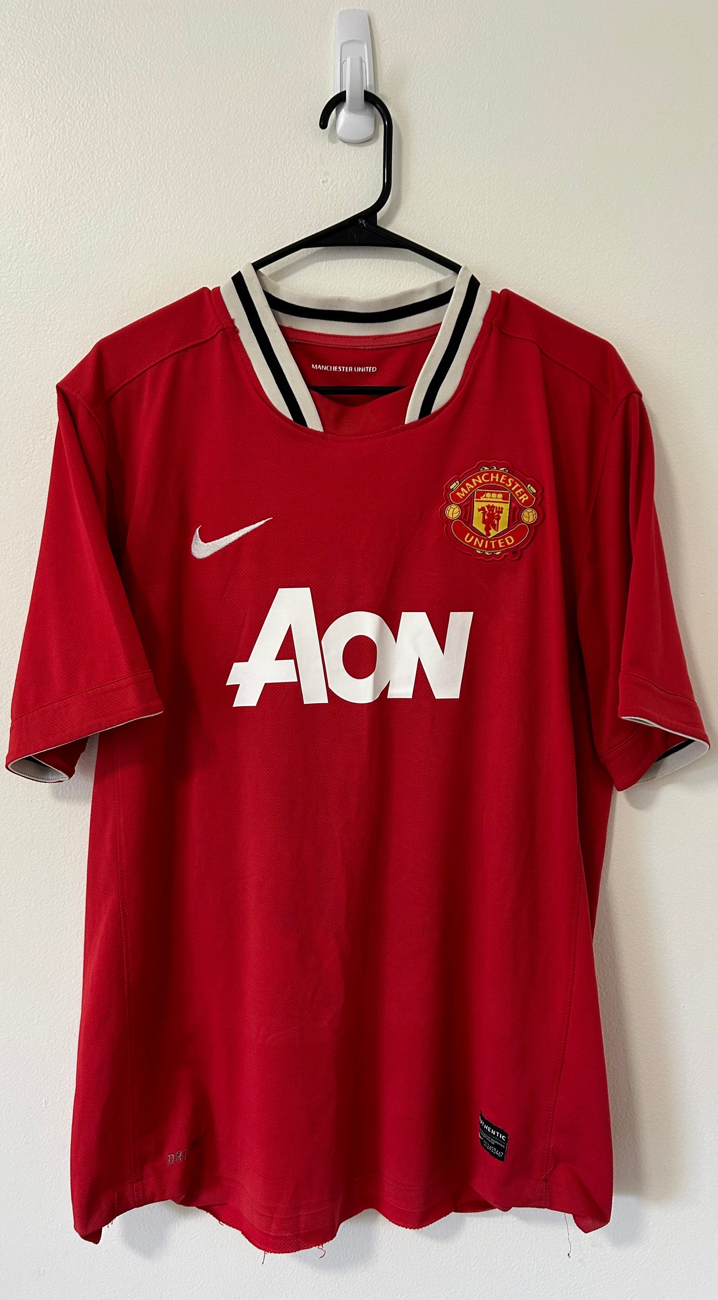 Manchester United Home 2011/12 Chicharito Hernández #14