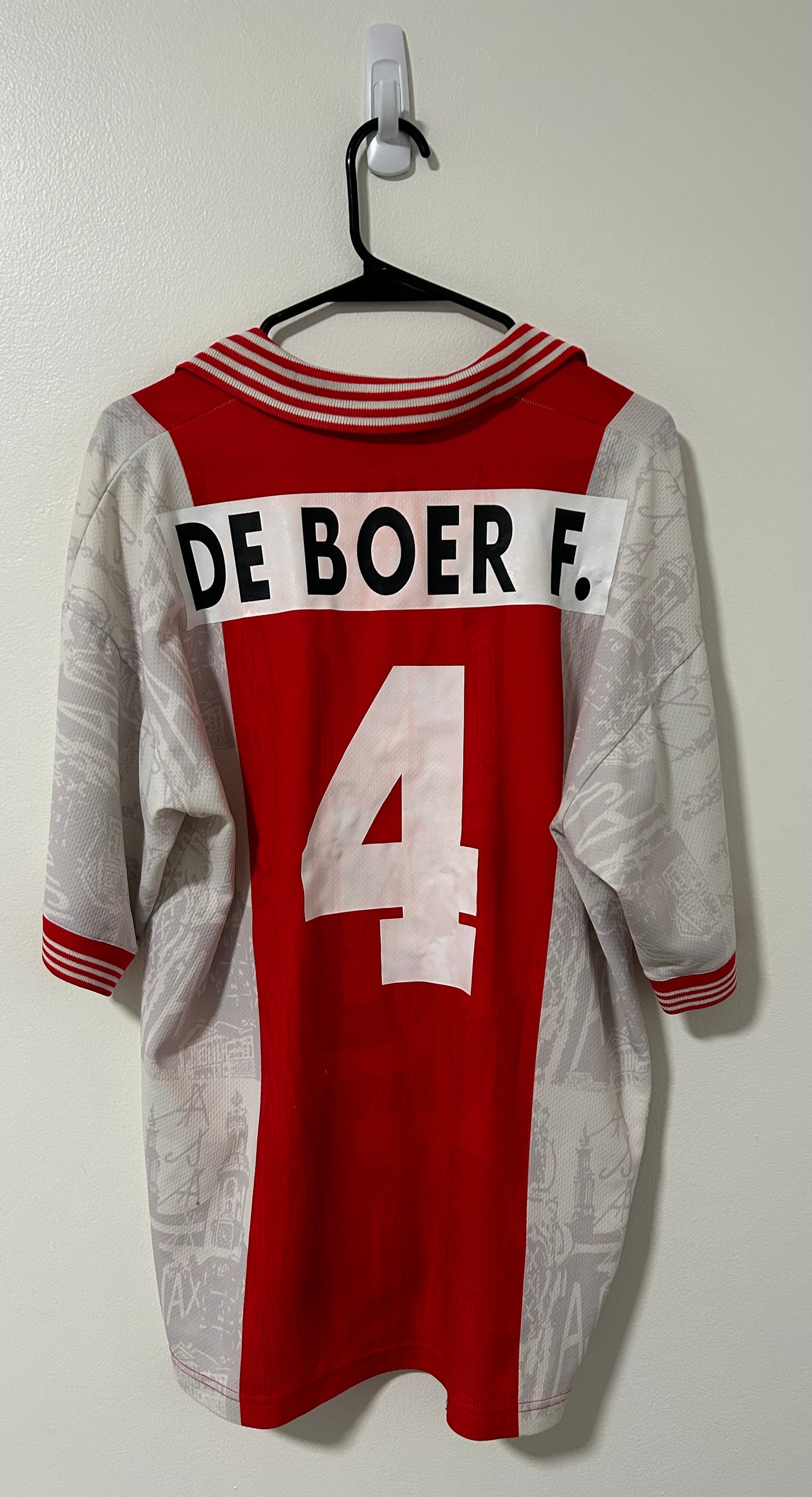 Ajax Home 1994/95 de Boer #4