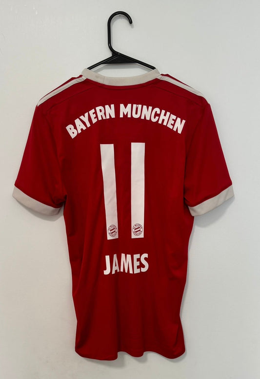 Bayern Munich Home 2017/18 James Rodríguez #11