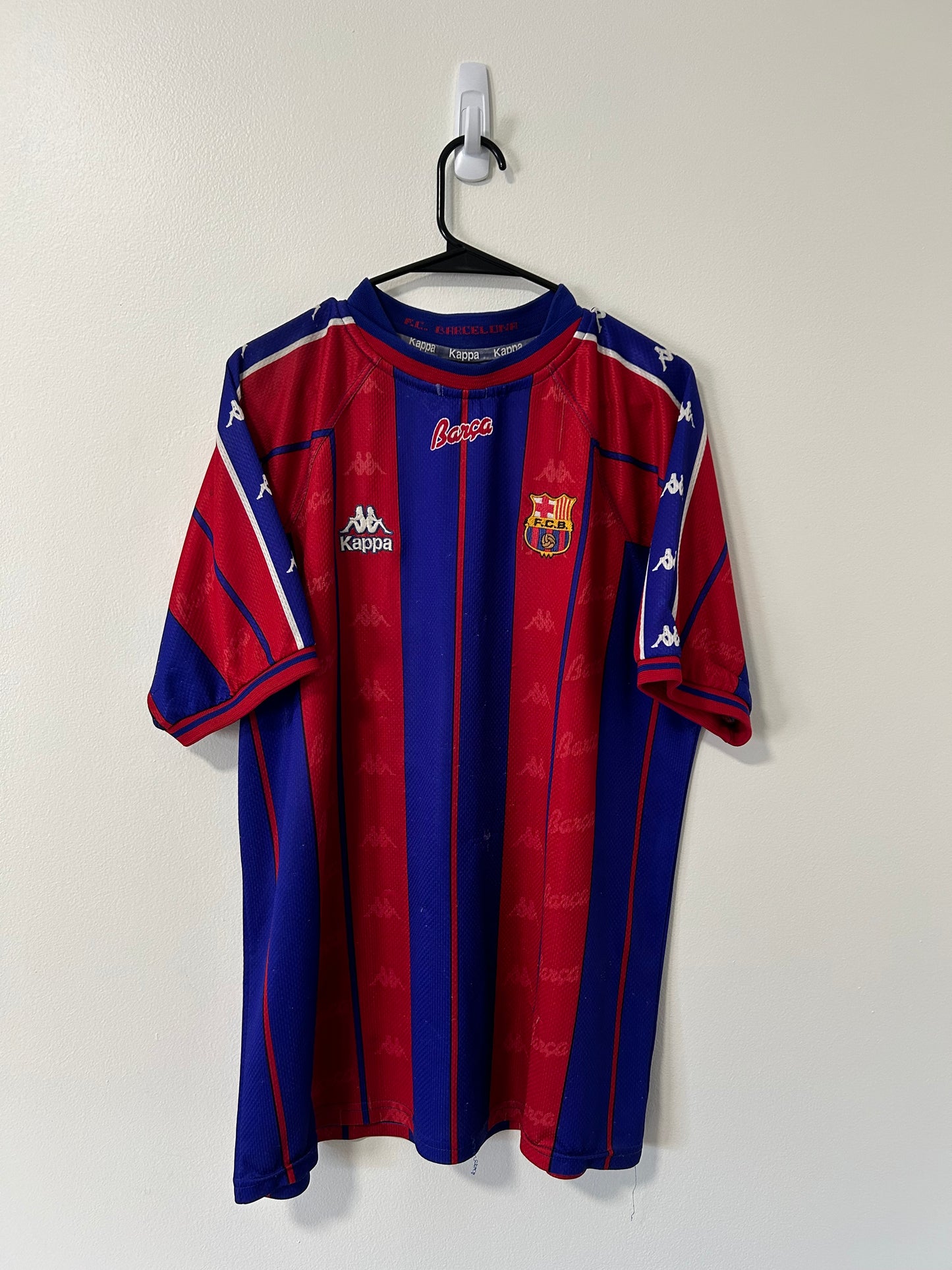 FC Barcelona Home 1997/98 Rivaldo #11