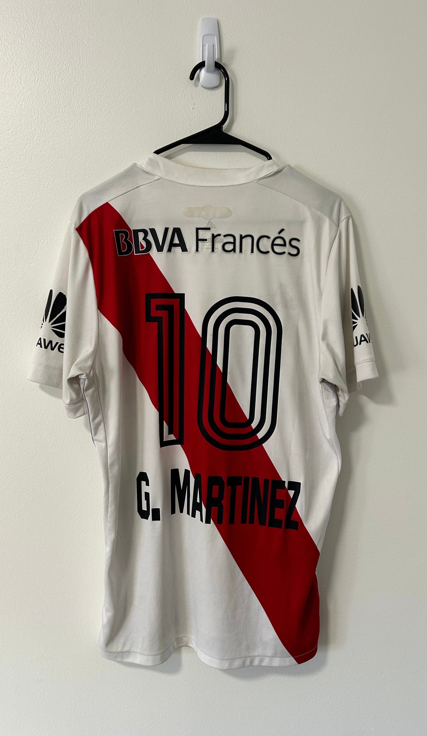 River Plate Home 2017/18 Gonzalo Pity Martínez #10