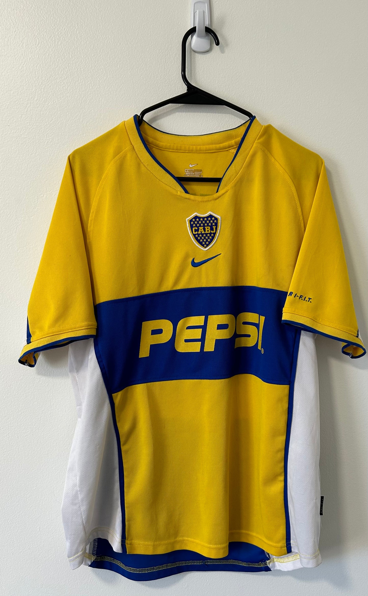 Boca Juniors Away 2001/02 Juan Román Riquelme #10