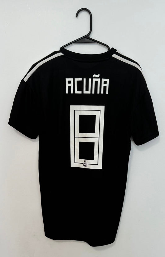 Argentina Away FIFA World Cup Russia 2018 Acuña #8