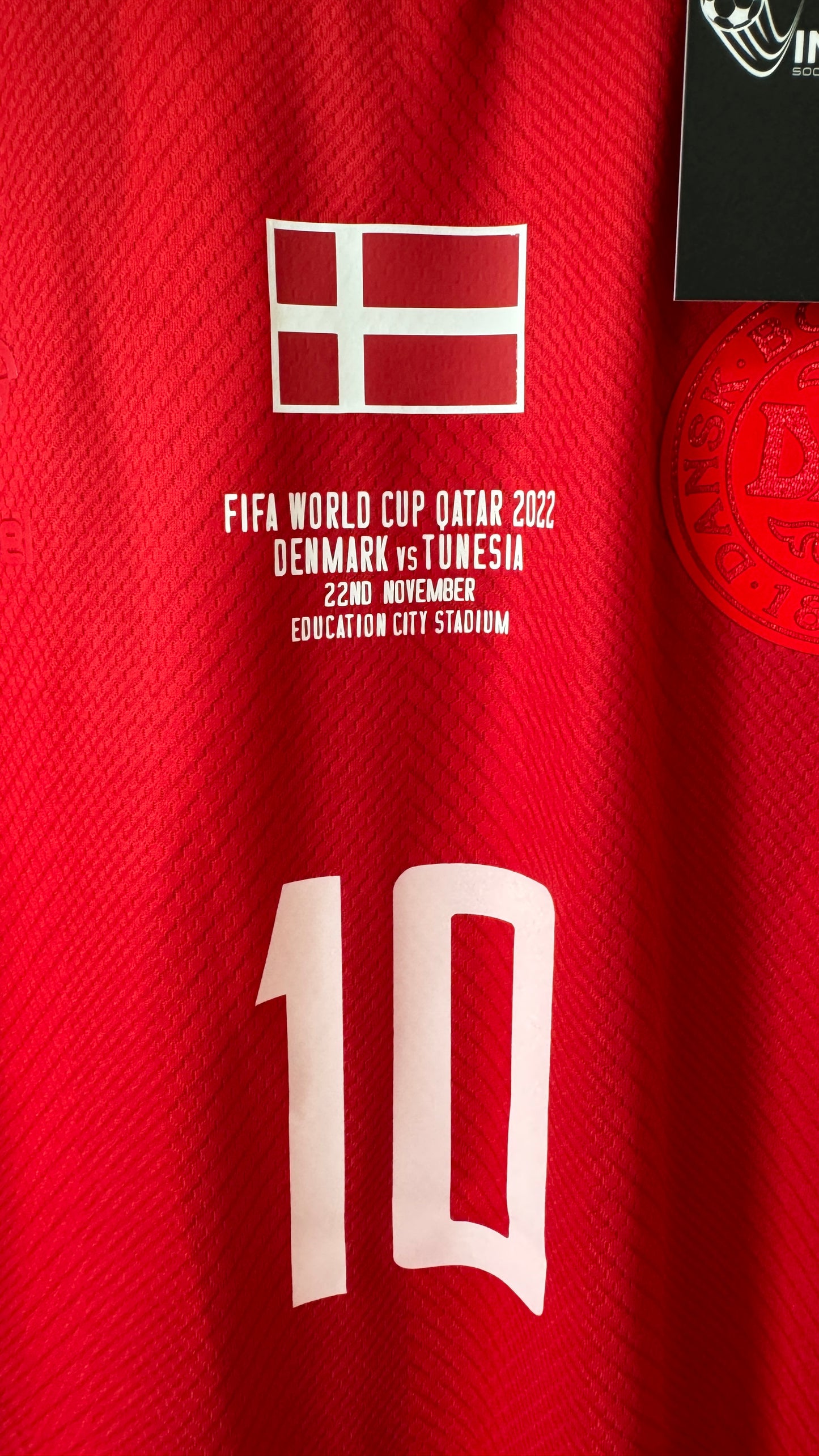 Denmark Home WC 2022 Eriksen #10