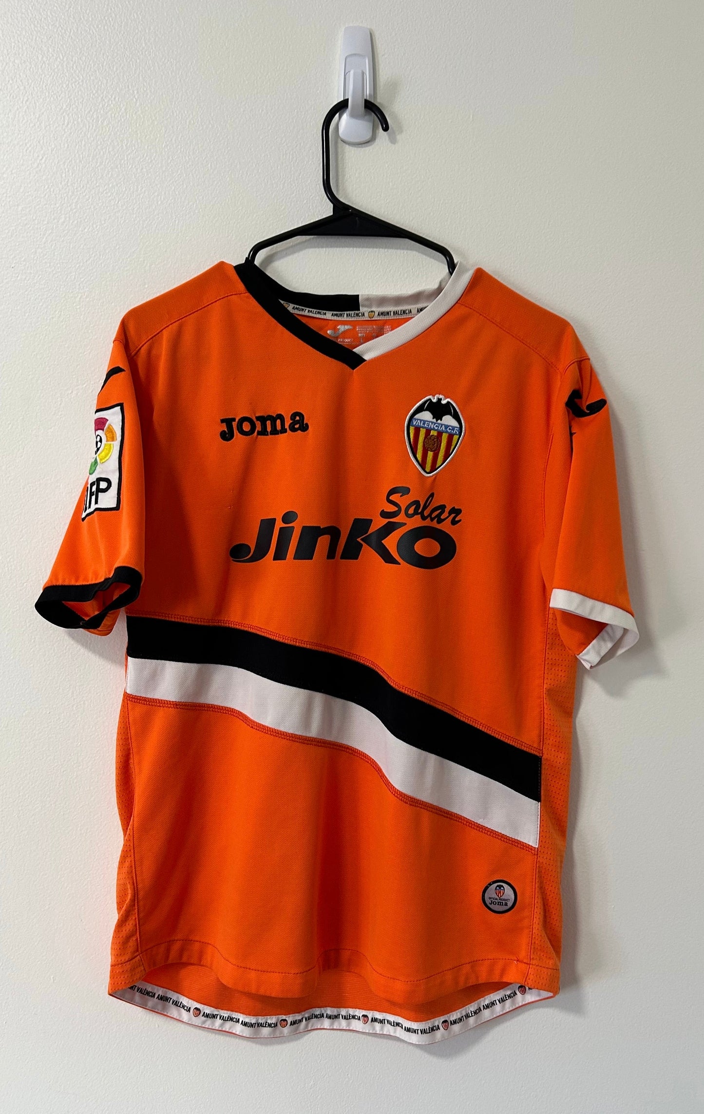 Valencia Away 2013/14 Vargas #17