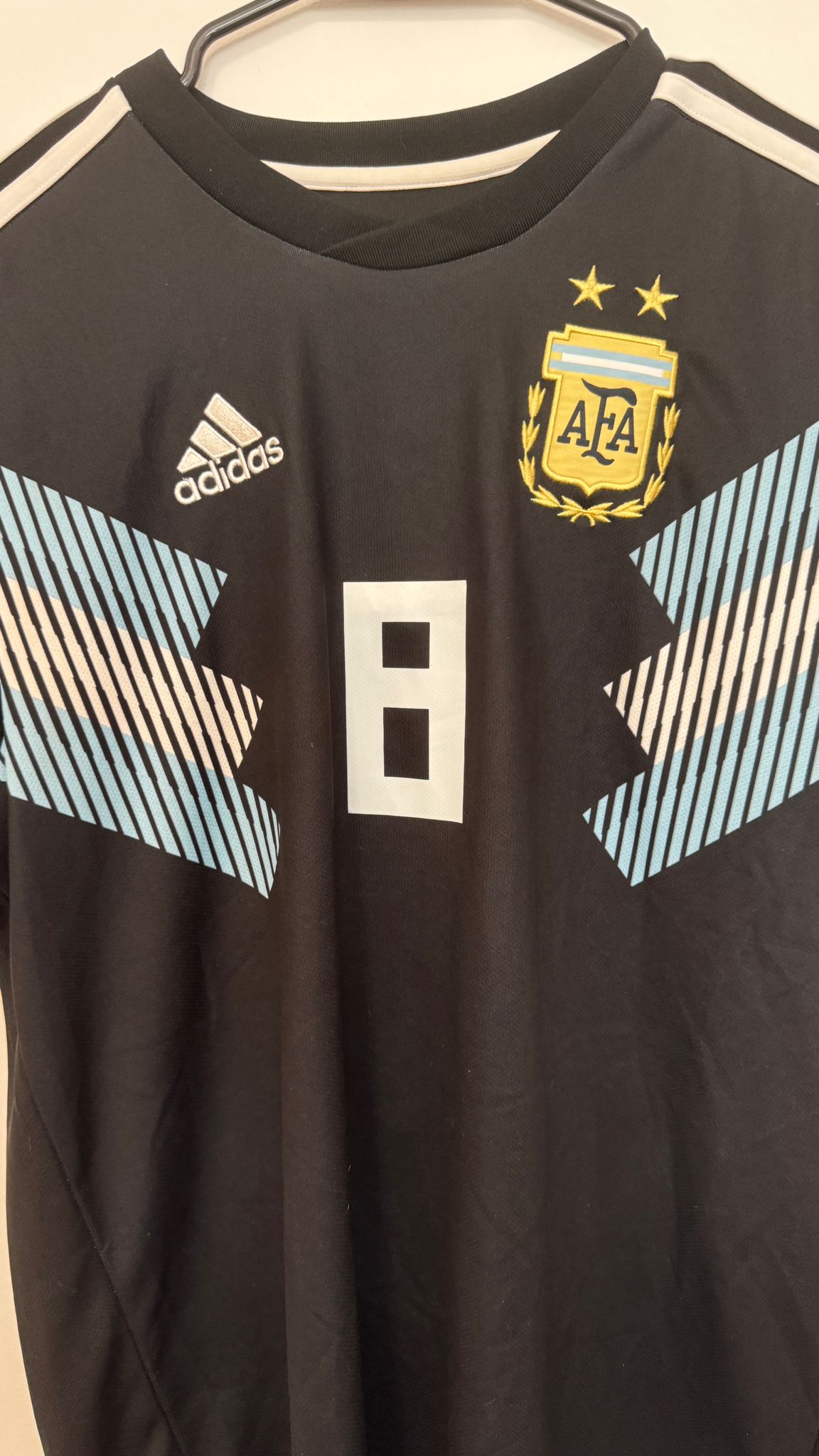 Argentina Away FIFA World Cup Russia 2018 Acuña #8