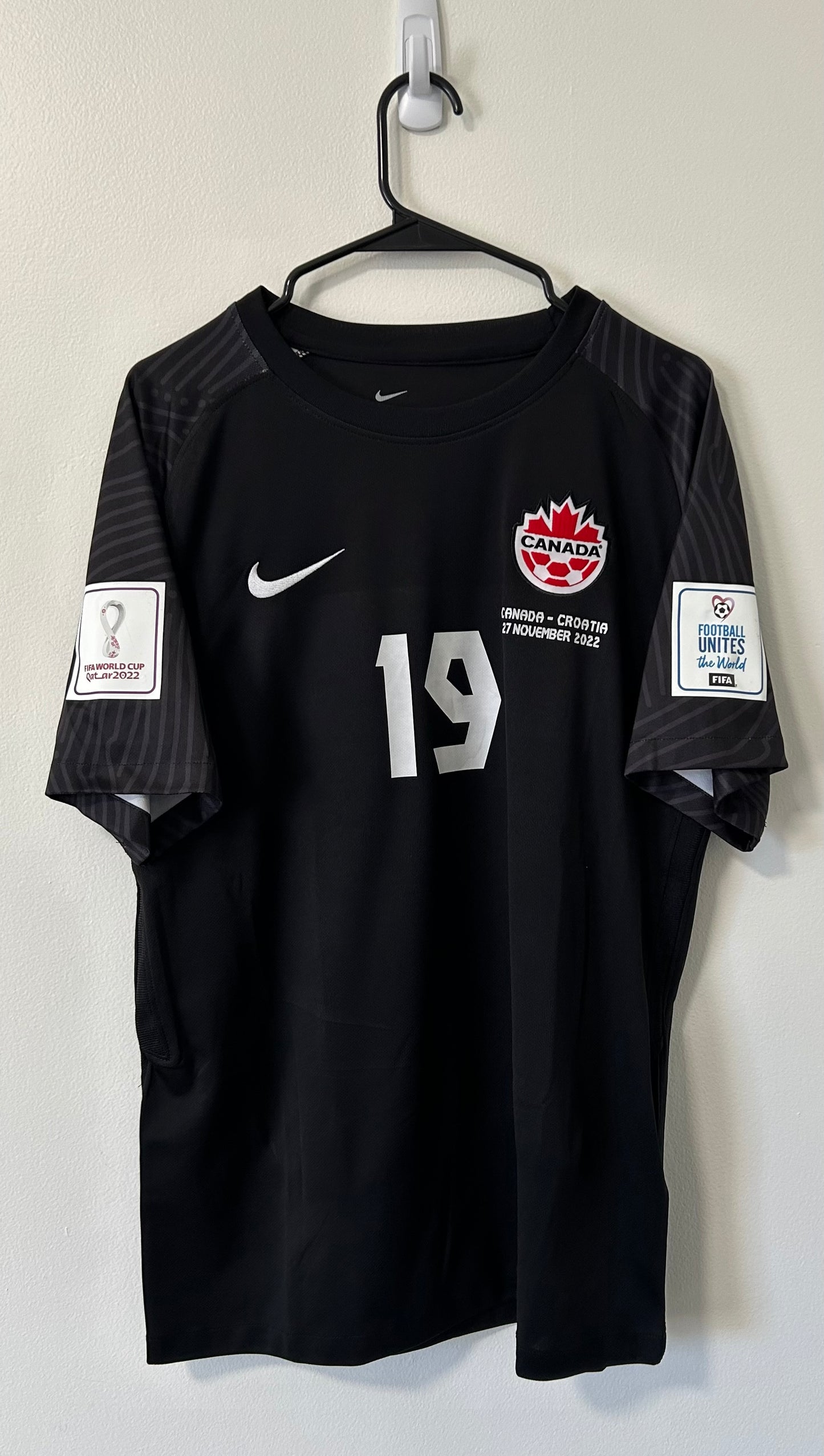 Canada Away FIFA World Cup Qatar 2022 Davies #19