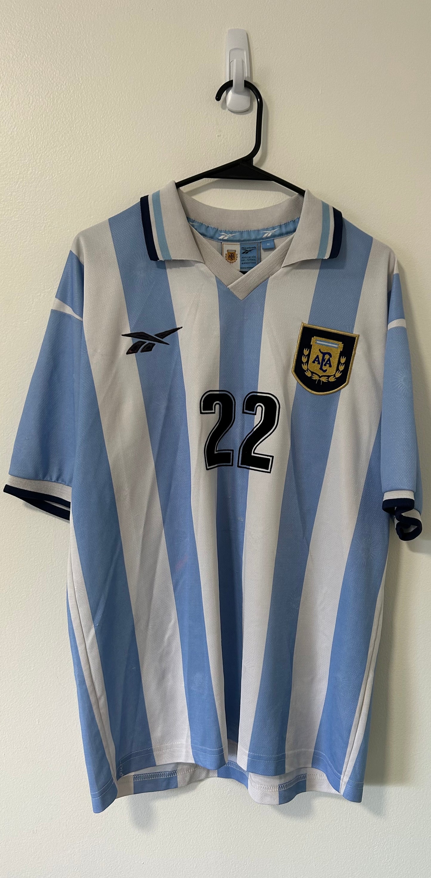 Argentina Home Copa América 1999 #22