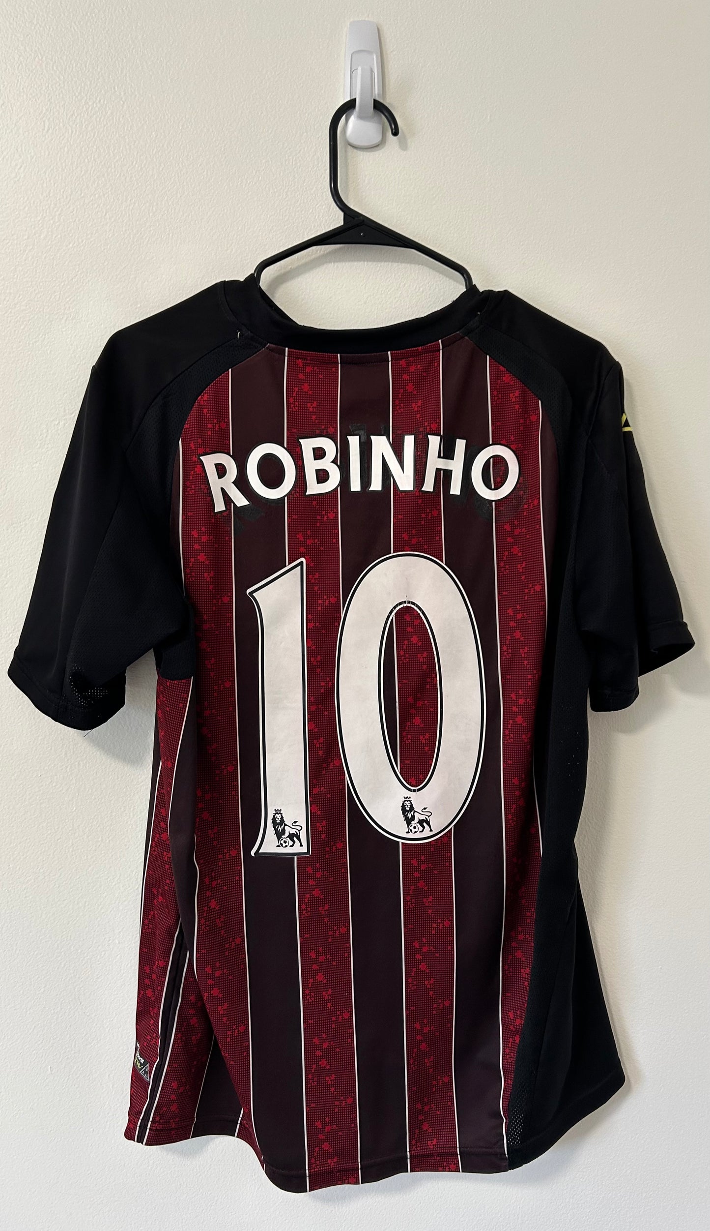 Manchester City Away 2008/09 Robinho #10