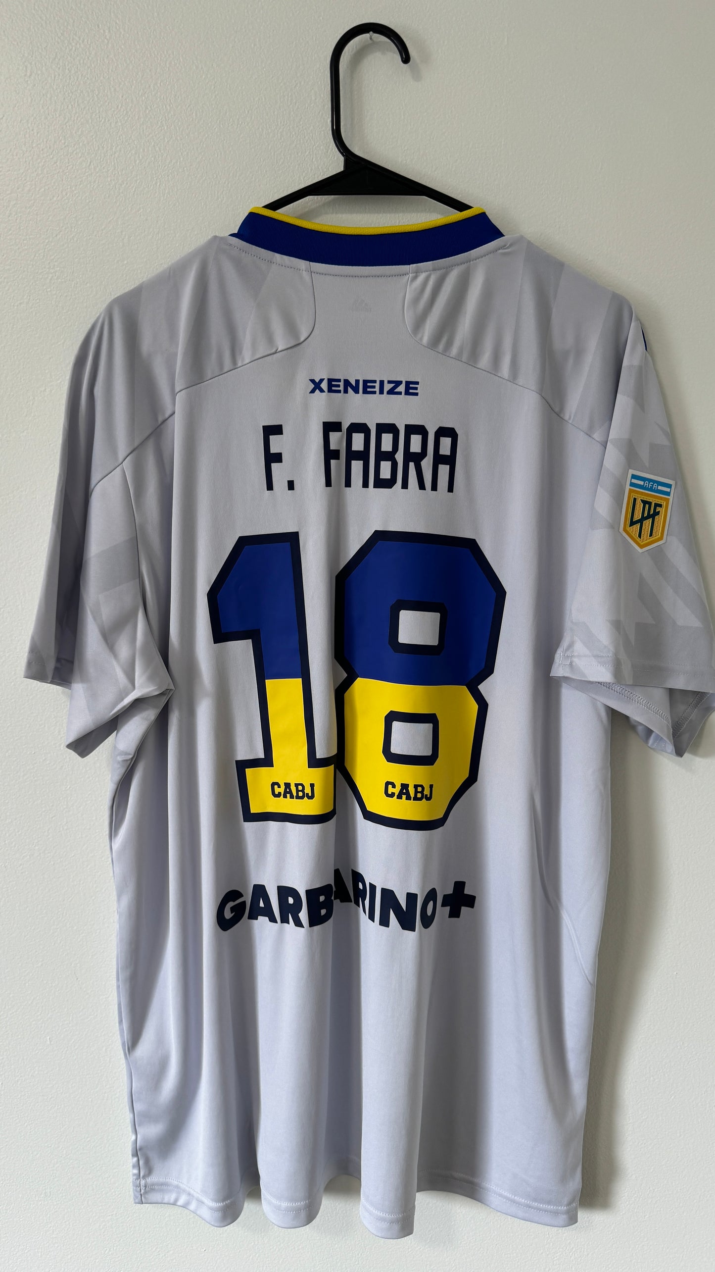 Boca Juniors Away 2021/22 Fabra #18