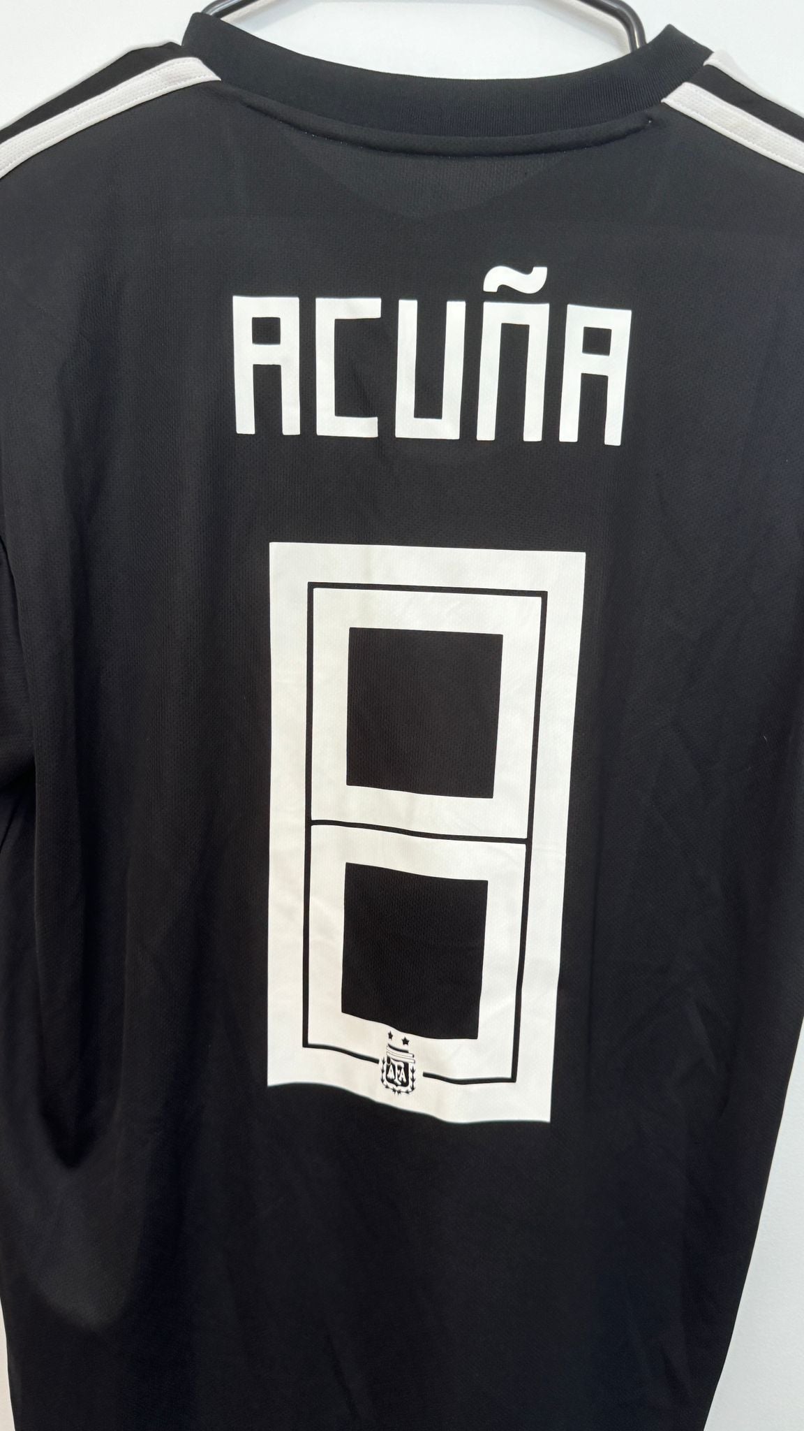 Argentina Away FIFA World Cup Russia 2018 Acuña #8