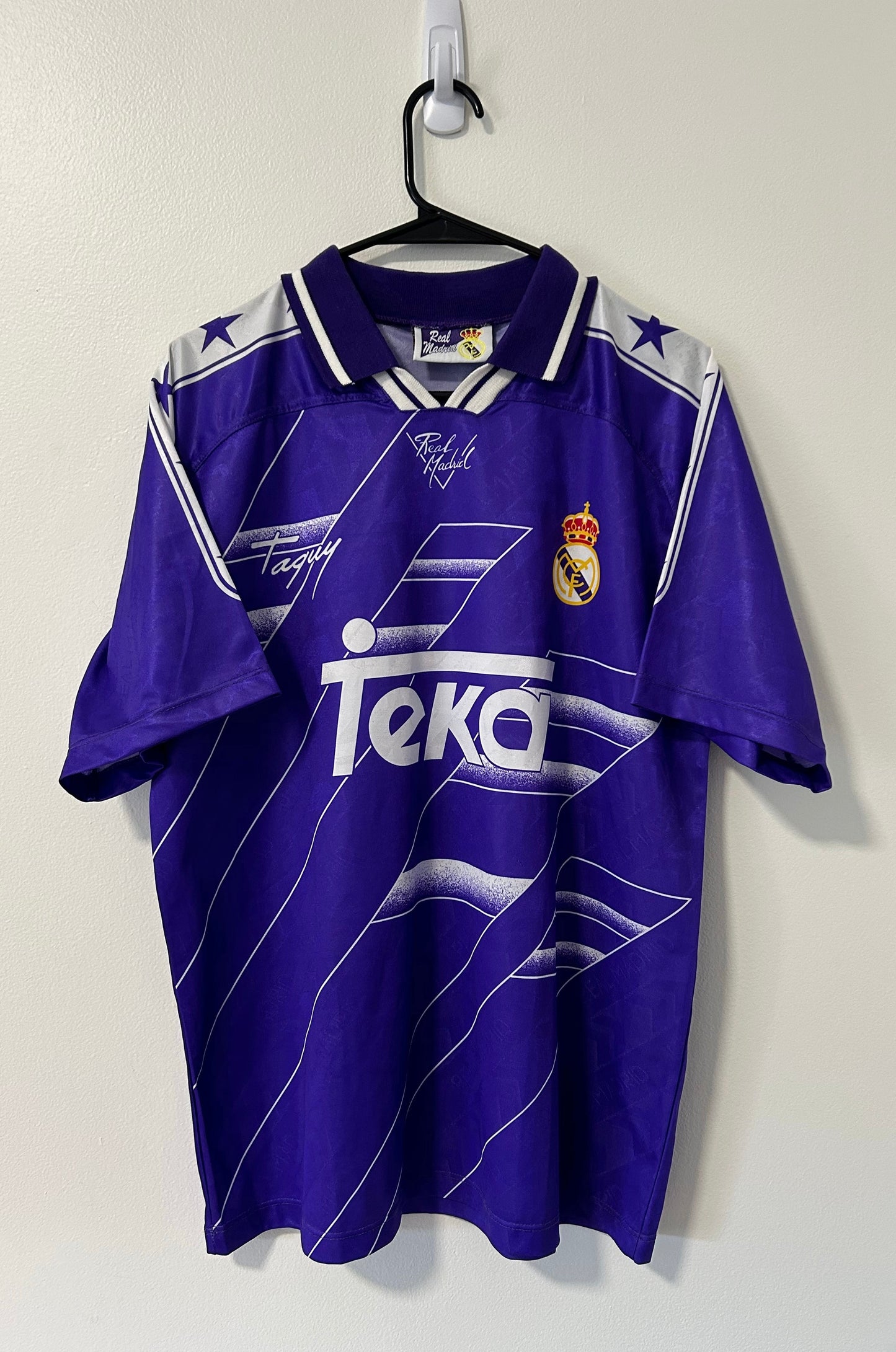 Real Madrid Away 1994/96 Zamorano #9