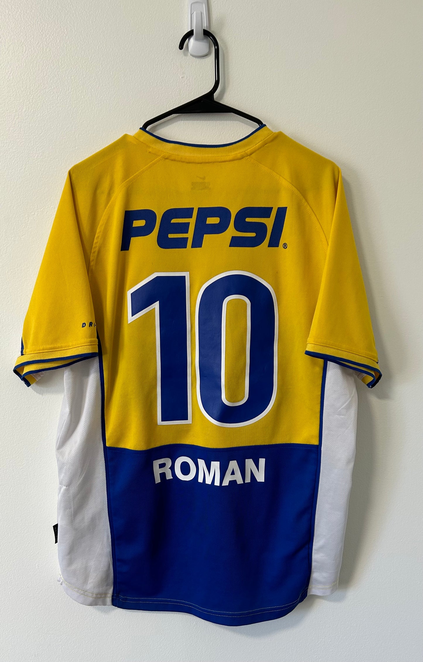 Boca Juniors Away 2001/02 Juan Román Riquelme #10