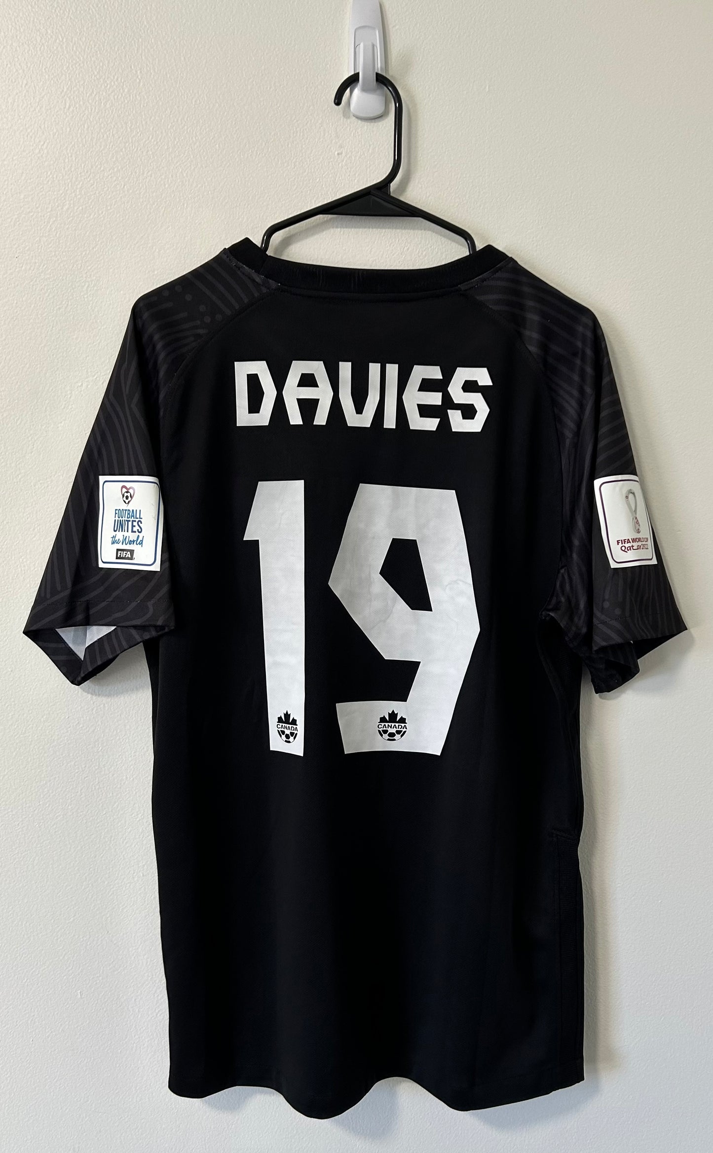 Canada Away FIFA World Cup Qatar 2022 Davies #19