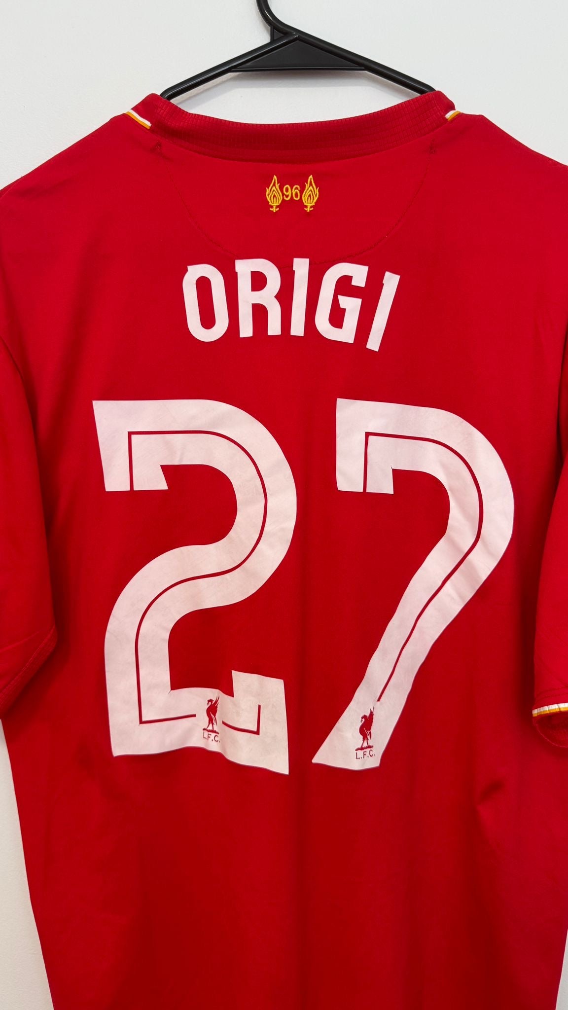 Liverpool Home 2015/16 Origi #27