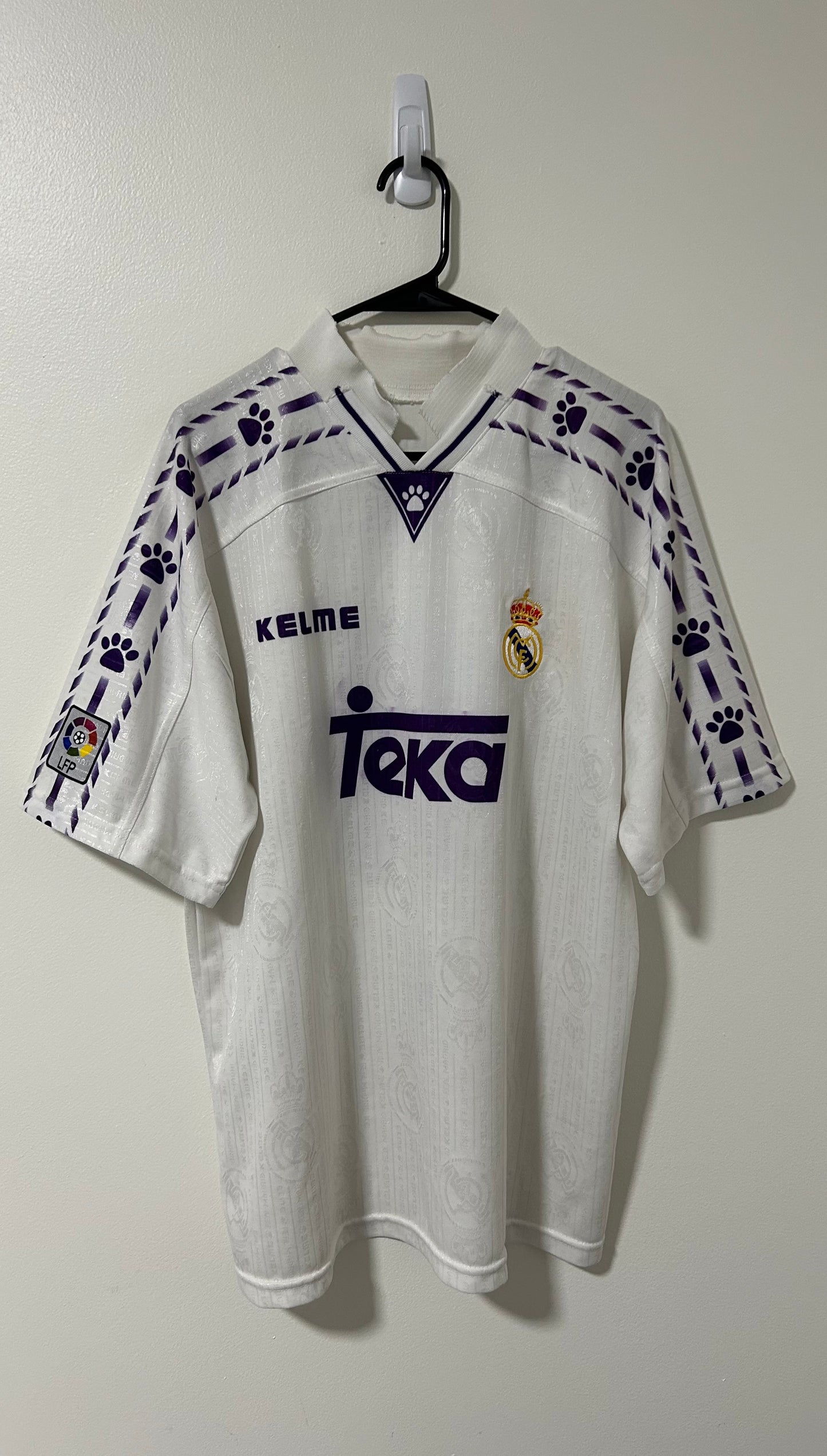 Real Madrid Home 1996/97 Roberto Carlos #3