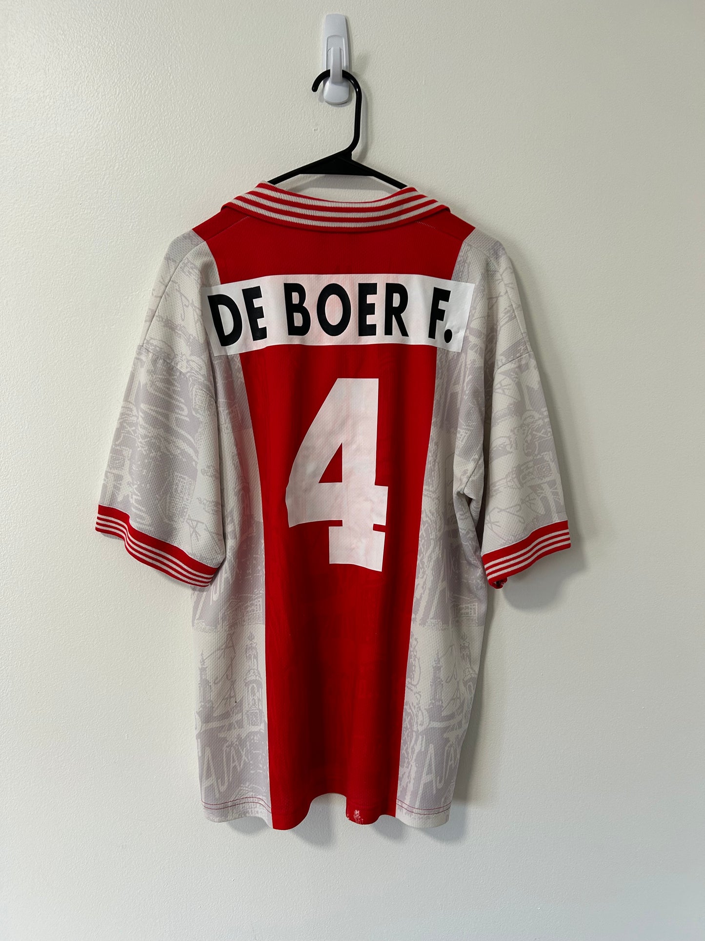 Ajax Home 1994/95 De Boer F. #4