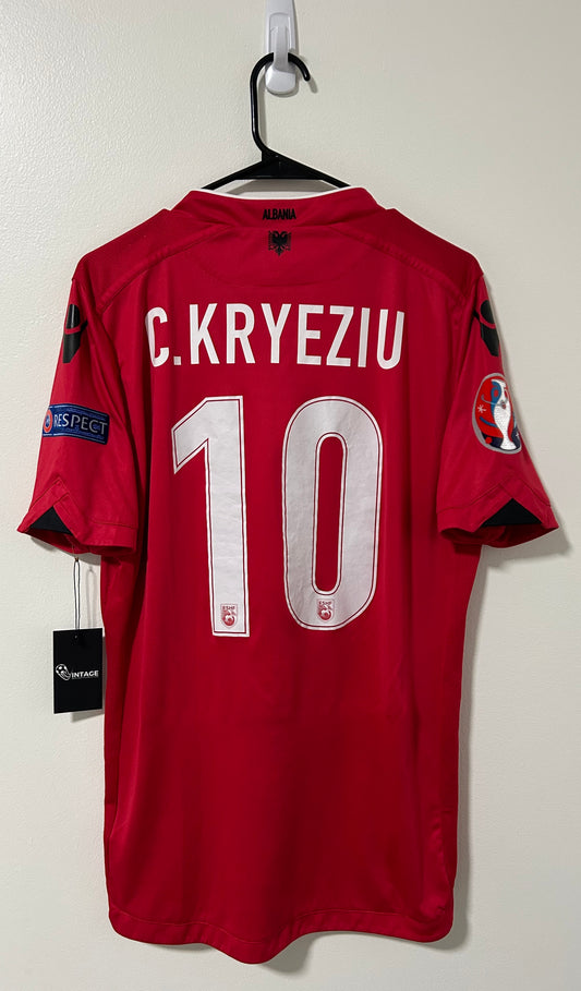 Albania Home 2016/17 Kryeziu #10