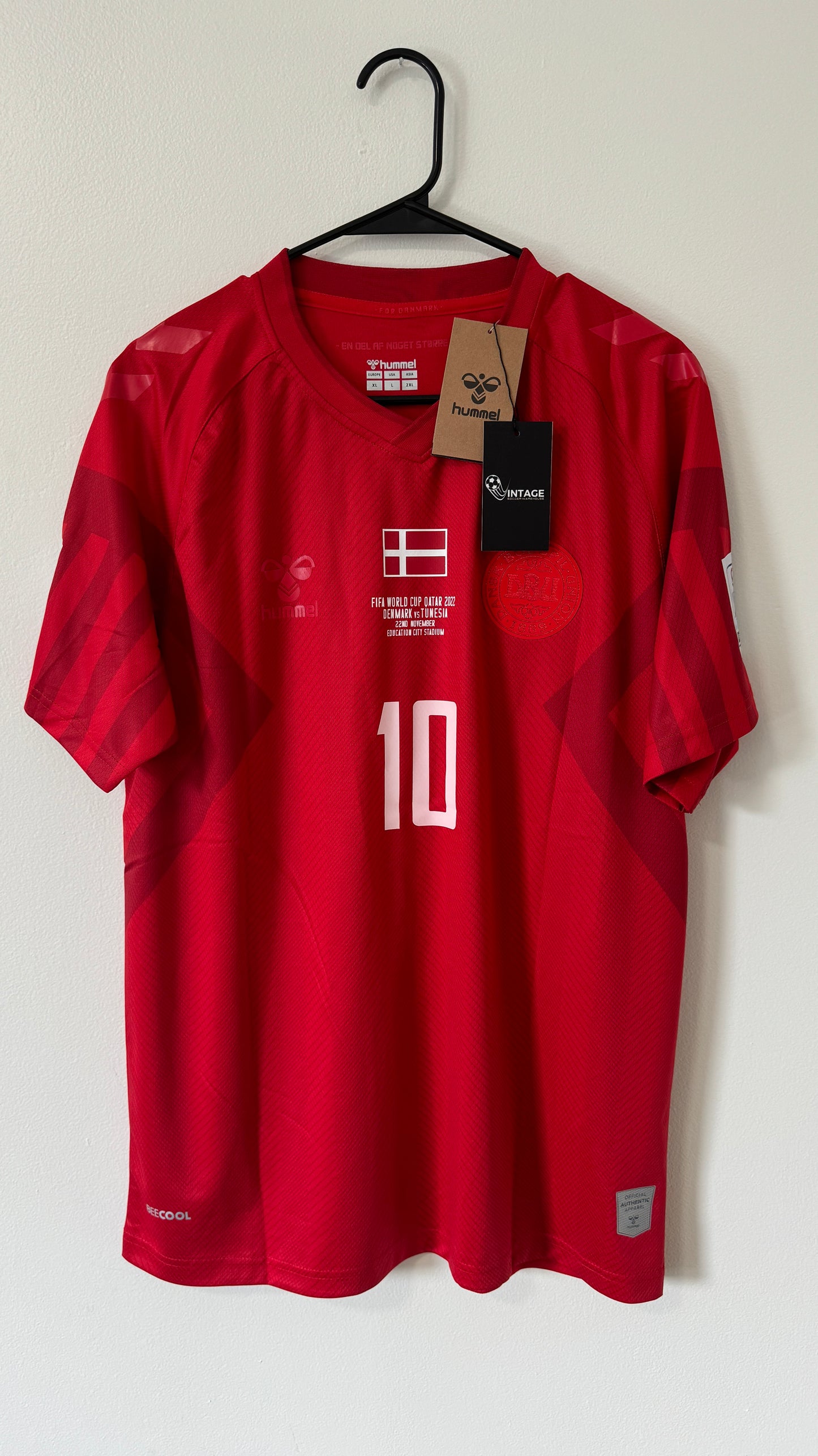 Denmark Home WC 2022 Eriksen #10