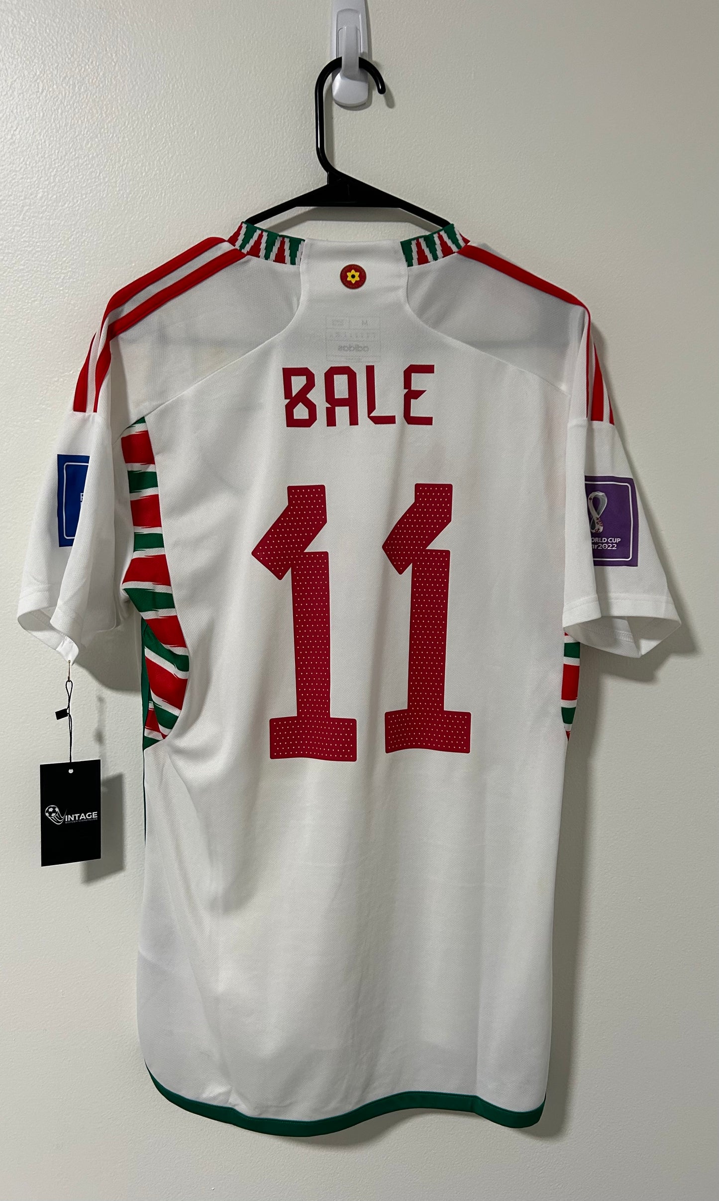 Wales Away FIFA World Cup Qatar 2022 Bale #11