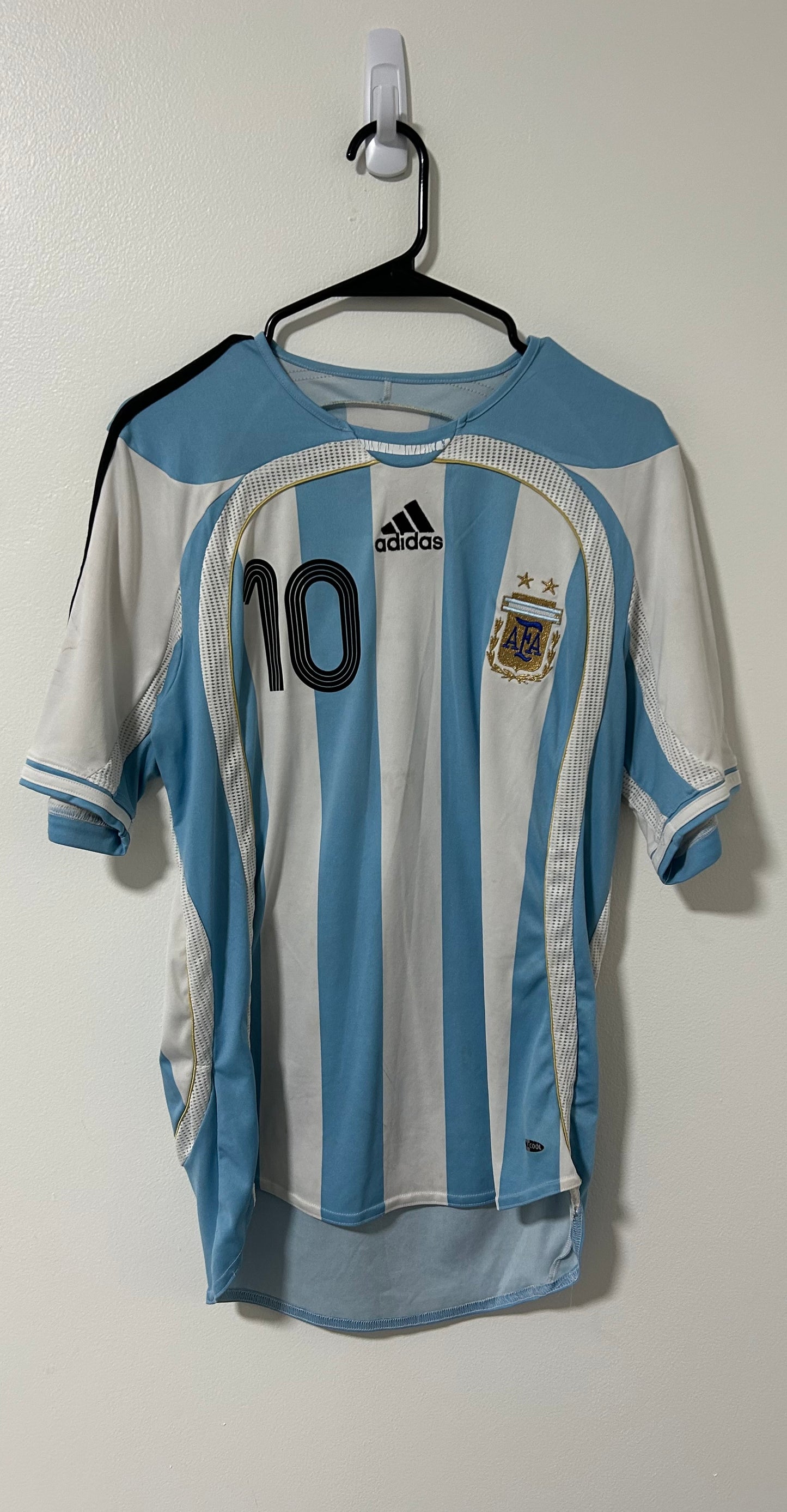 Argentina Home FIFA World Cup Germany 2006 Riquelme #10