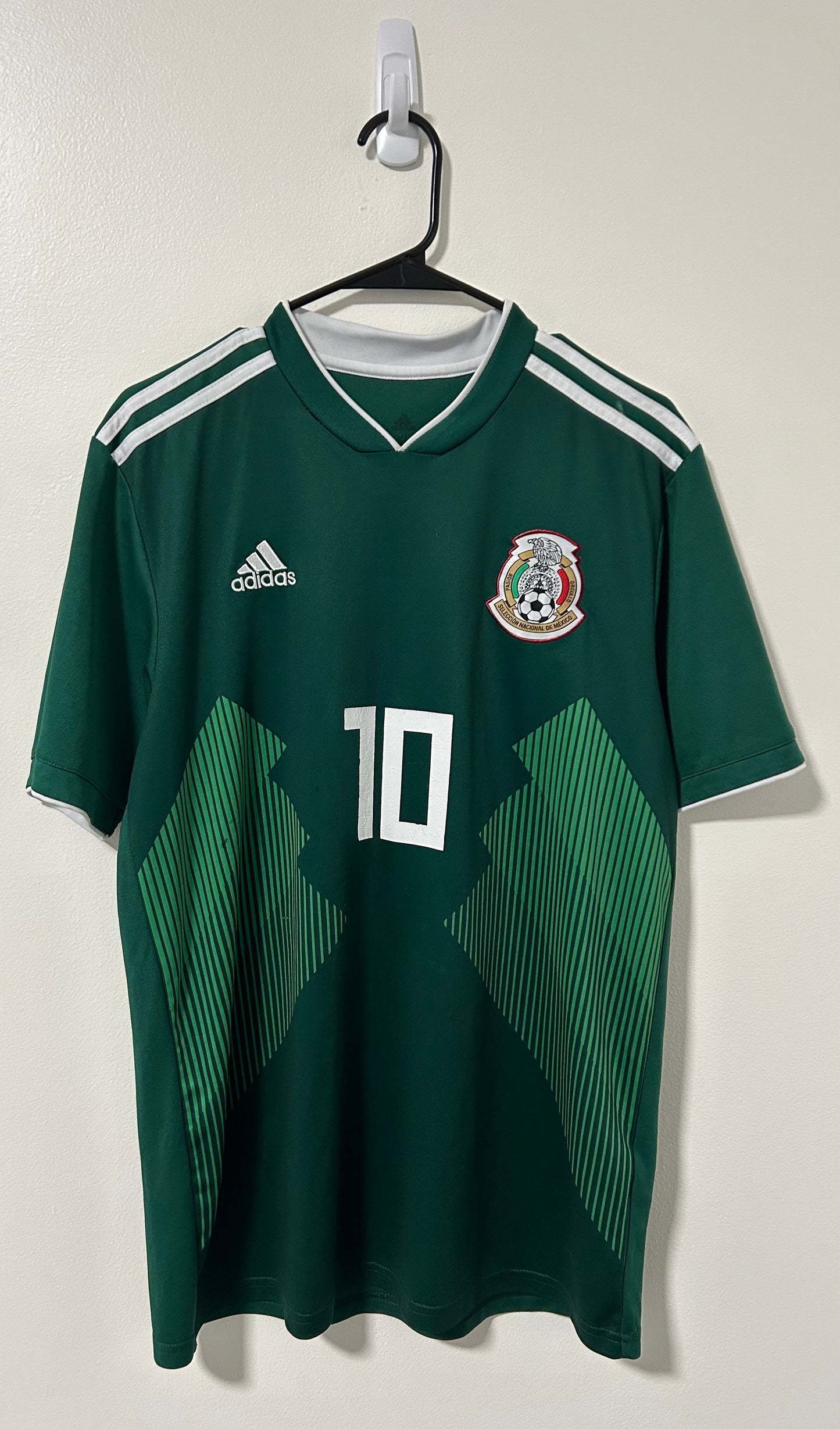 Mexico Home FIFA World Cup Russia 2018 Giovanni Dos Santos #18