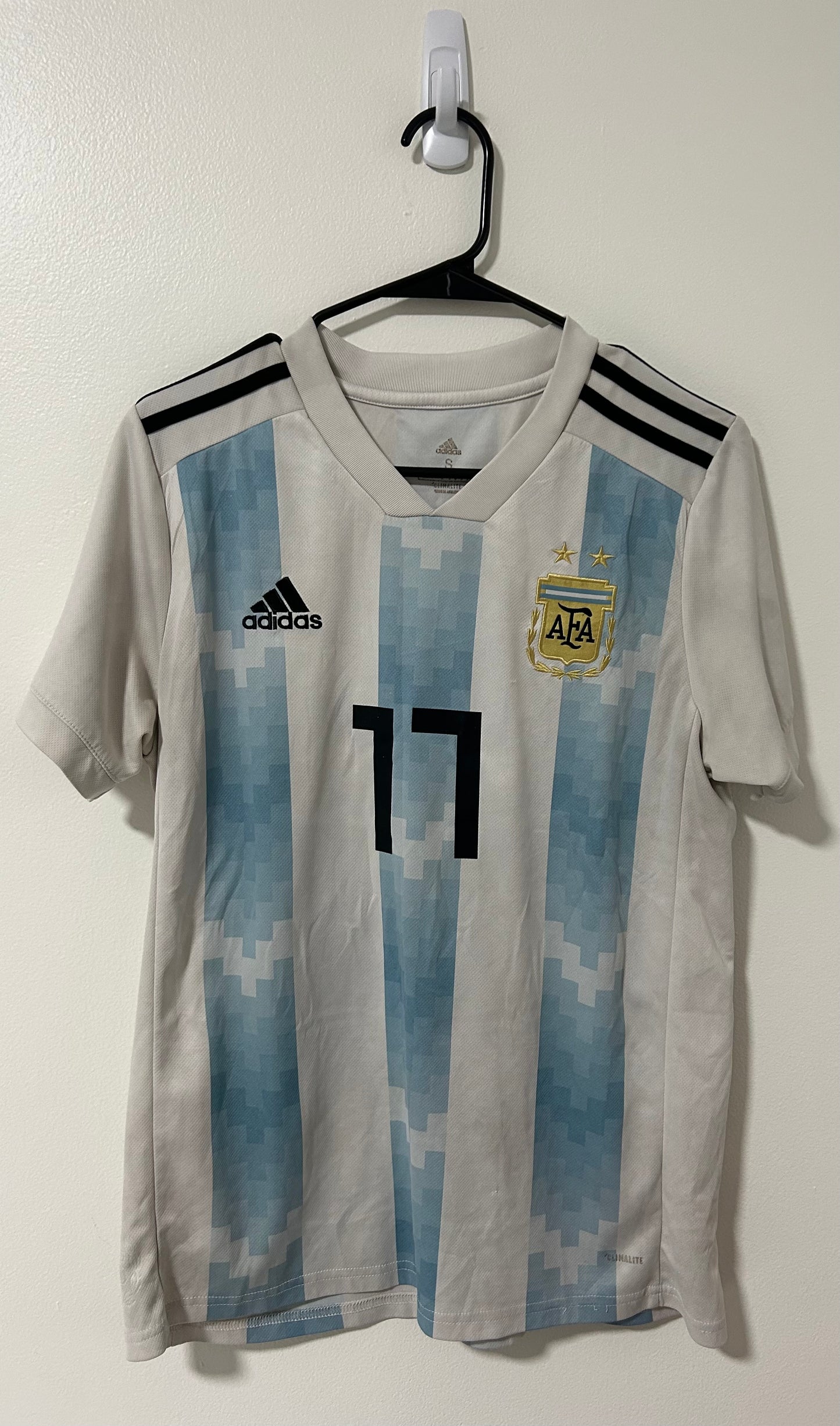 Argentina Home FIFA World Cup Russia 2018 Otamendi #17