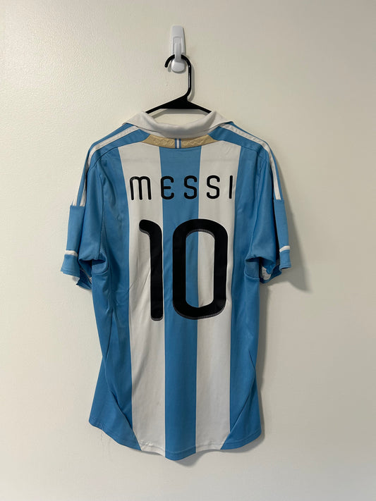 Argentina Home Copa América 2011 Messi #10