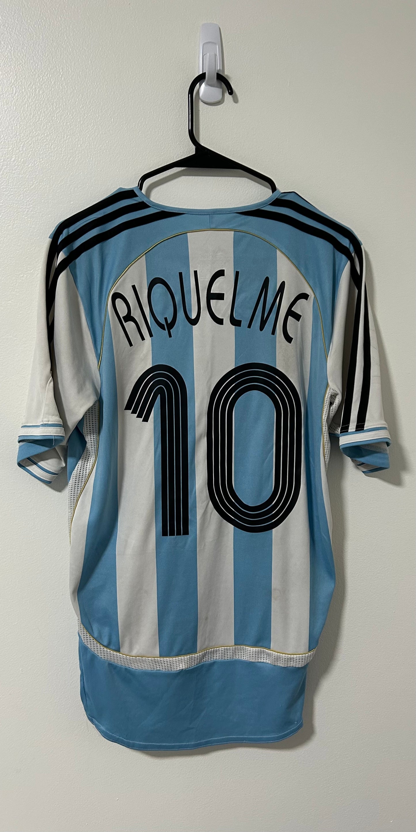 Argentina Home FIFA World Cup Germany 2006 Riquelme #10