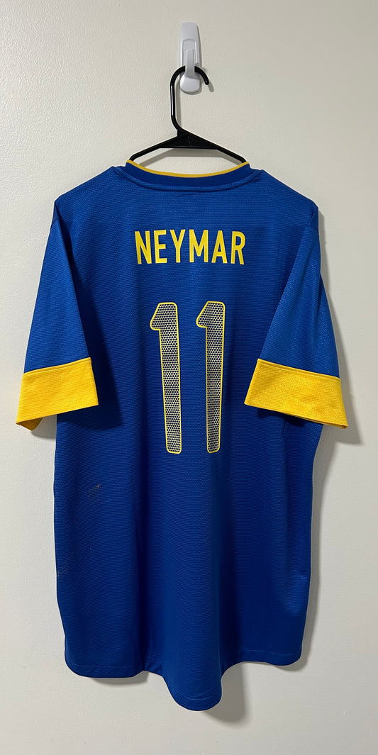 Brazil Away 2012 Neymar Jr. #11