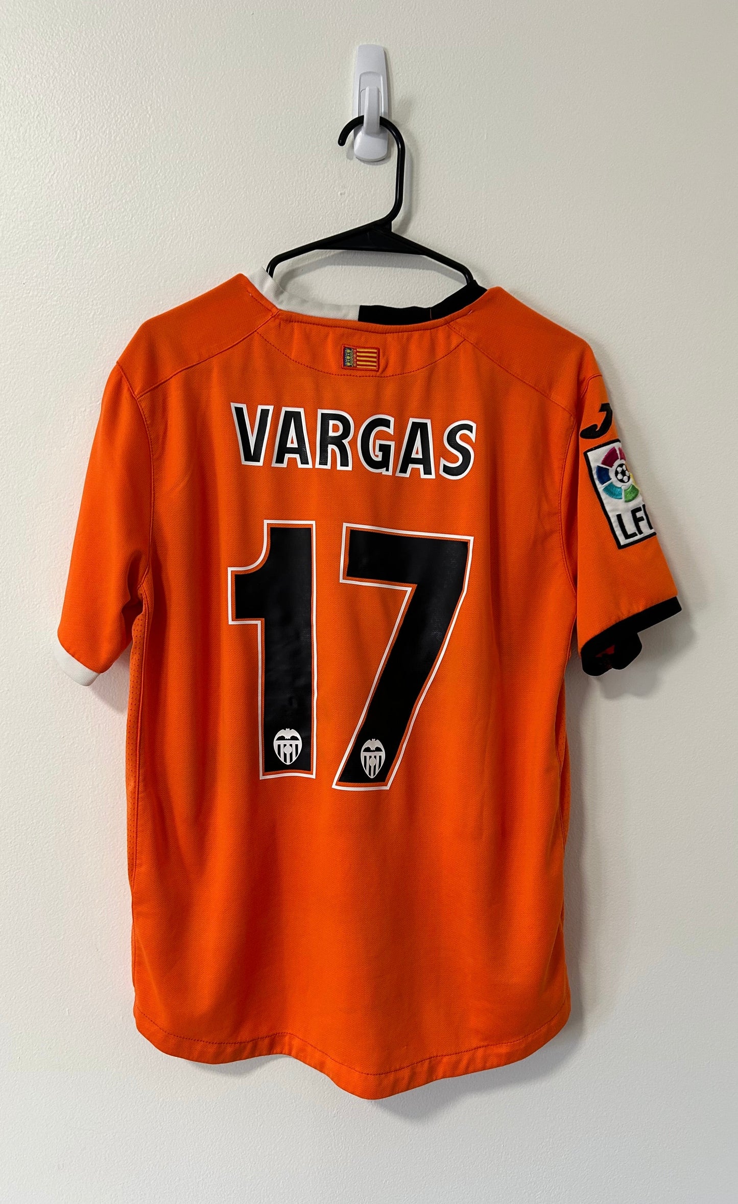 Valencia Away 2013/14 Vargas #17