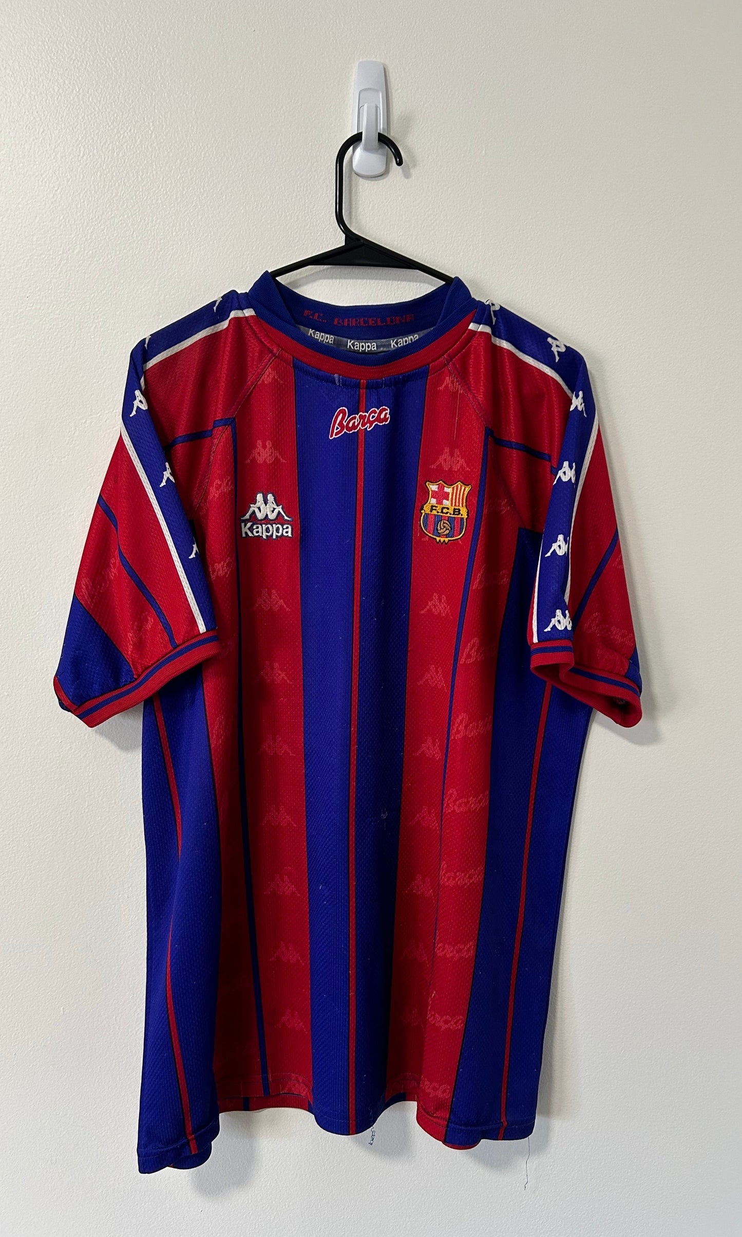 FC Barcelona Home 1997/98 Rivaldo #11