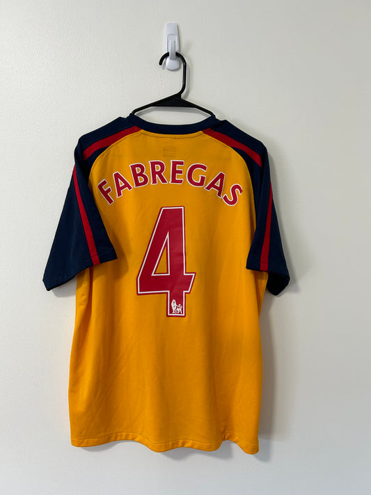 Arsenal Away 2008/09 Fàbregas #4