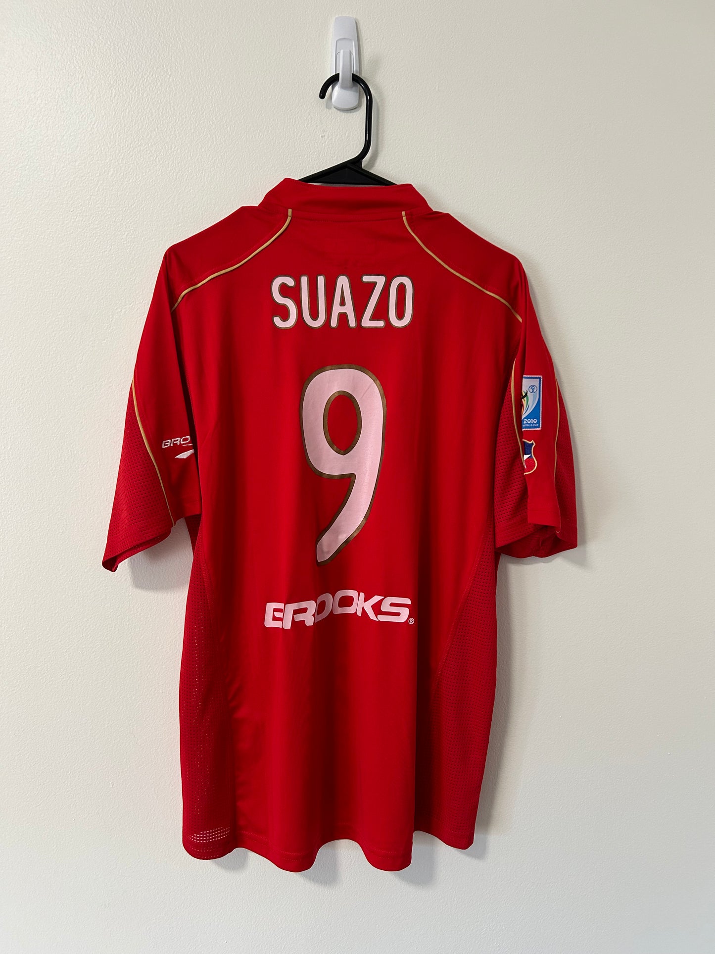 Chile Home South Africa 2010 FIFA World Cup qualification Suazo #9