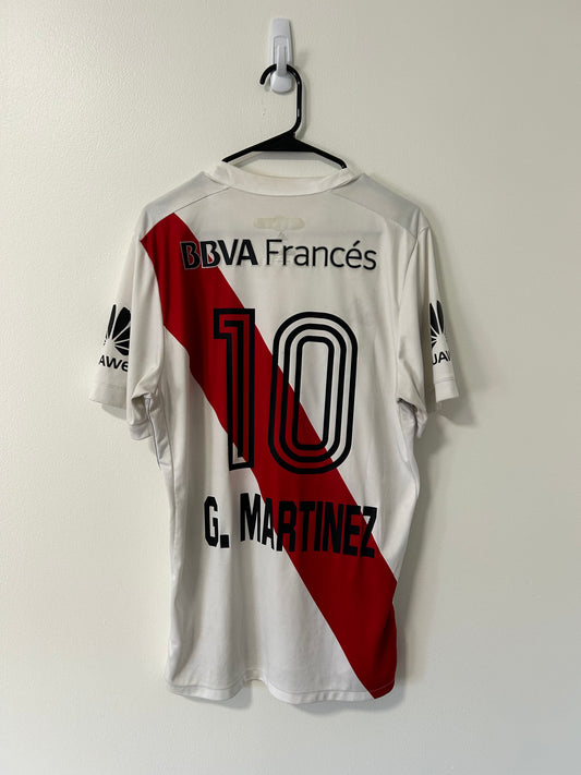 River Plate Home 2017/18 Gonzalo Pity Martínez #10