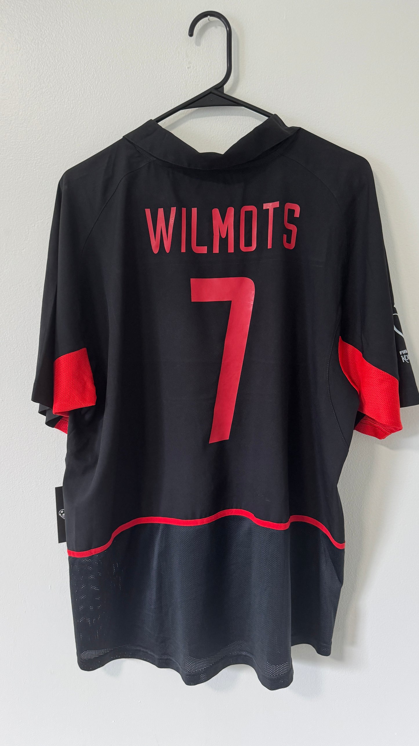 Belgium Away FIFA World Cup Korea-Japan 2002 Wilmots #7