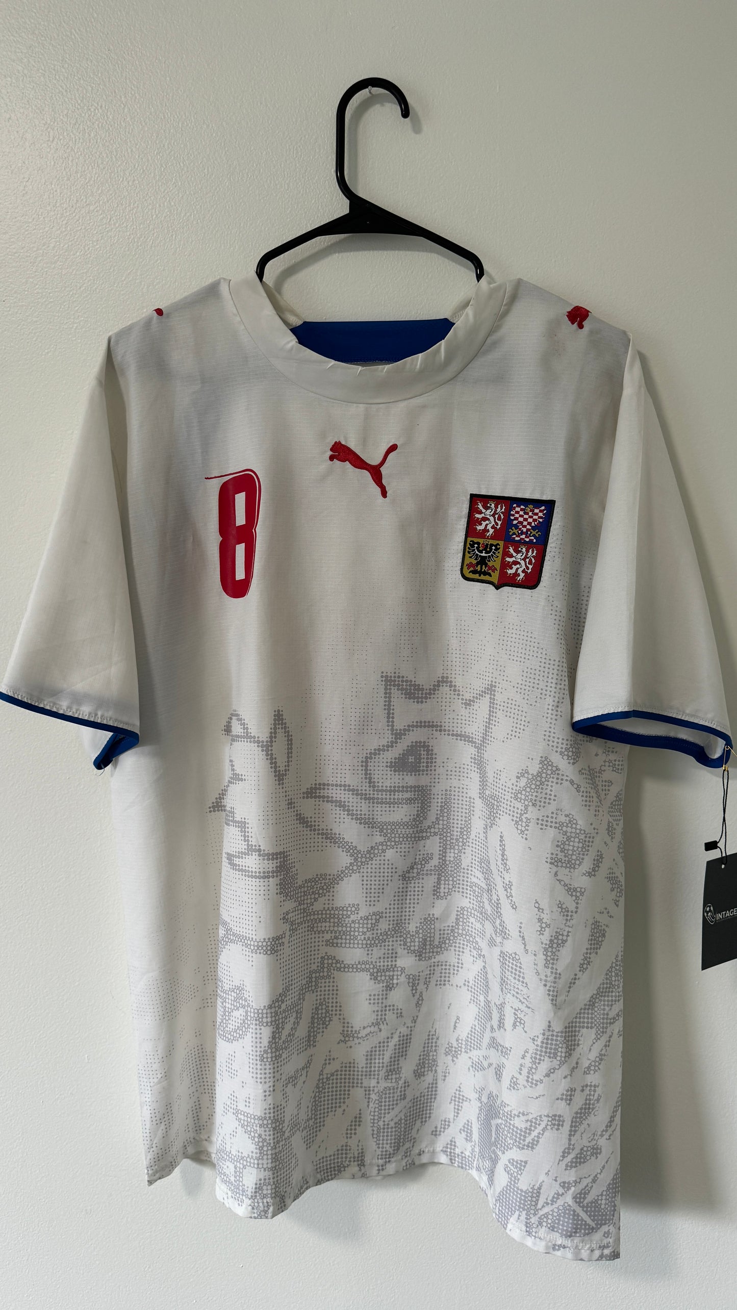 Czech Republic Away FIFA World Cup Germany 2006 Poborsky #8