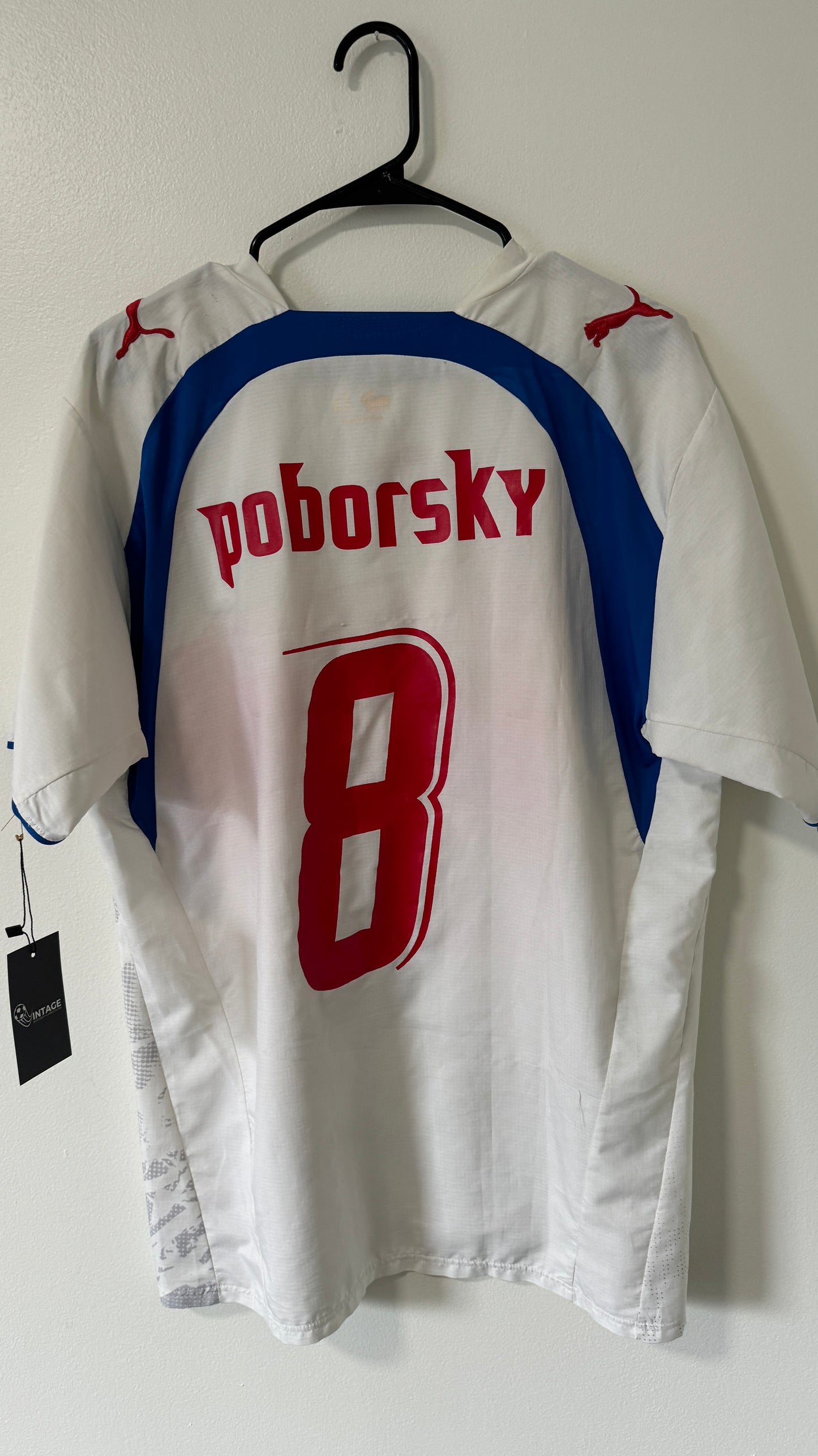 Czech Republic Away FIFA World Cup Germany 2006 Poborsky #8