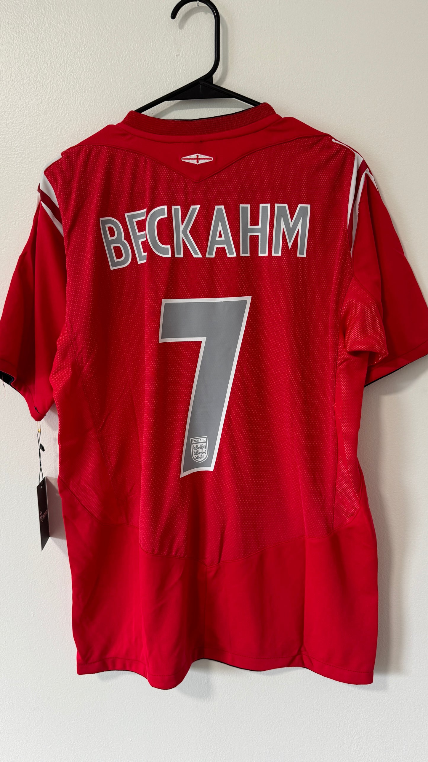 England Away Euro 2004 Beckham #7