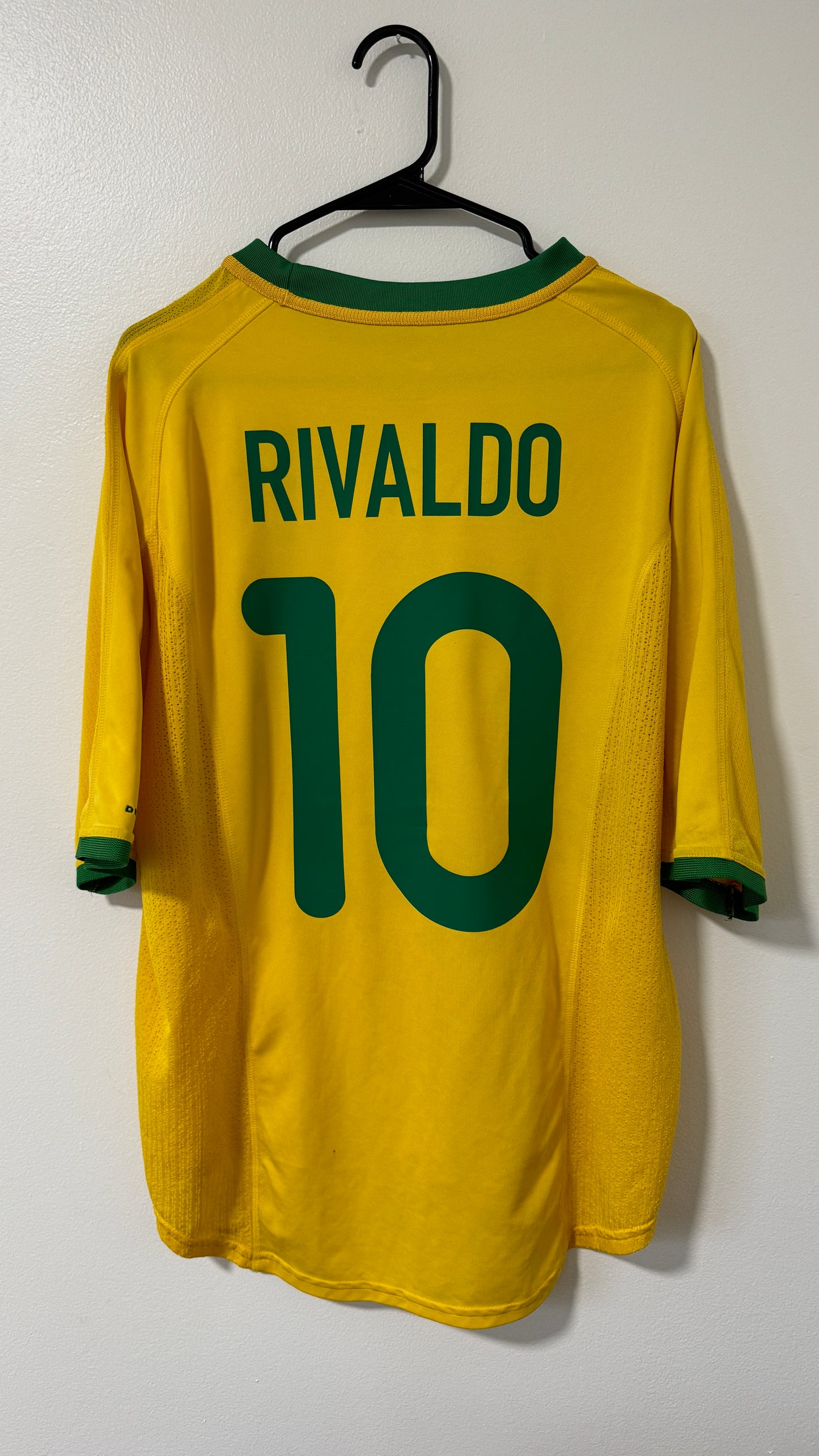 Brazil Home 2000/01 Rivaldo #10