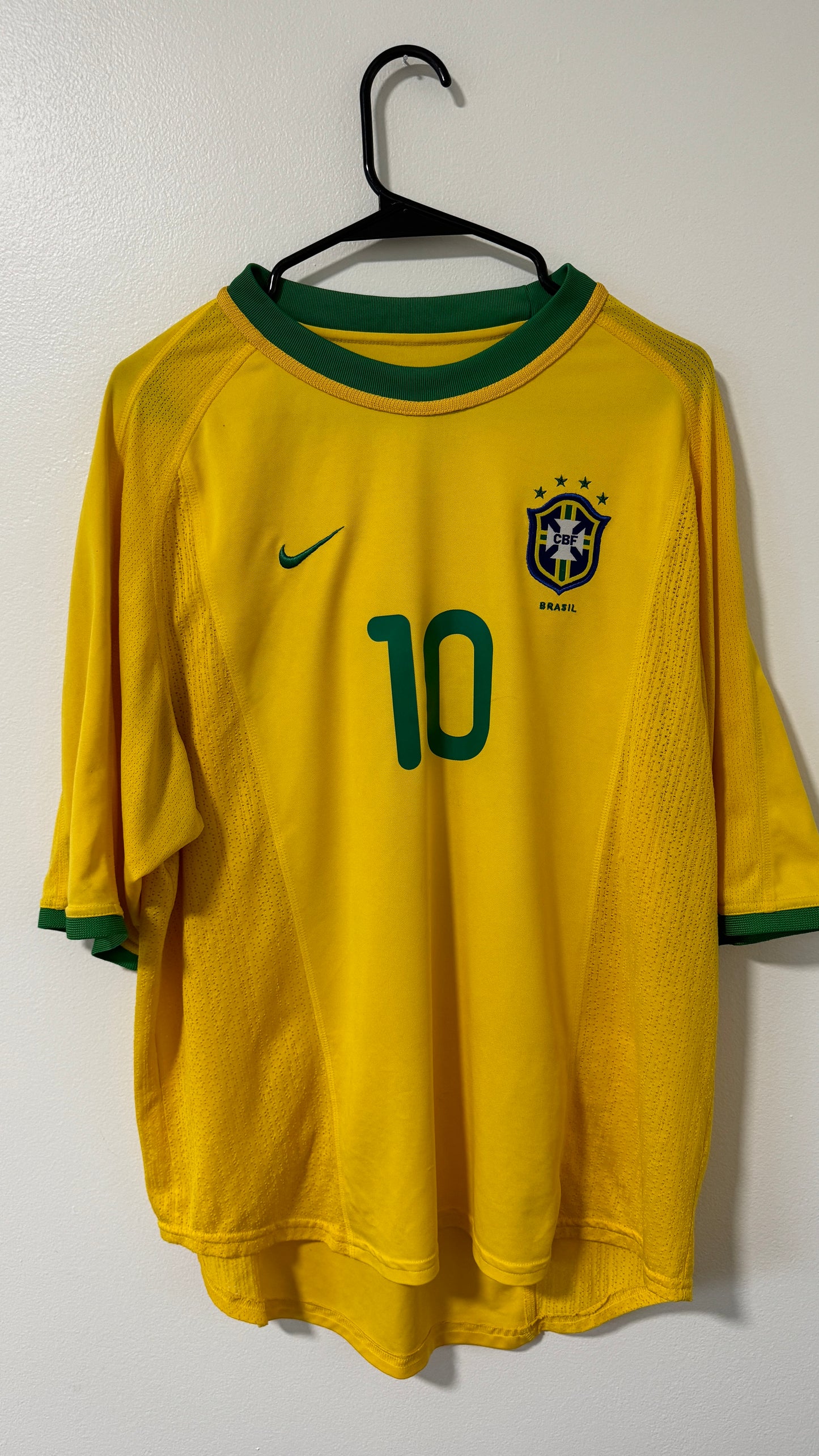 Brazil Home 2000/01 Rivaldo #10