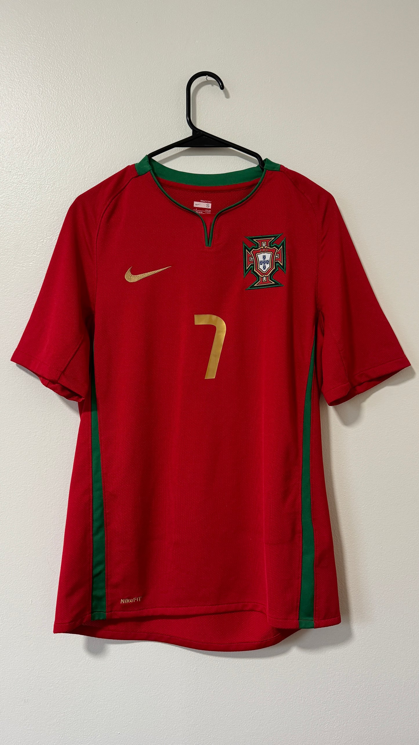 Portugal Home Euro 2008  Cristiano Ronaldo #7